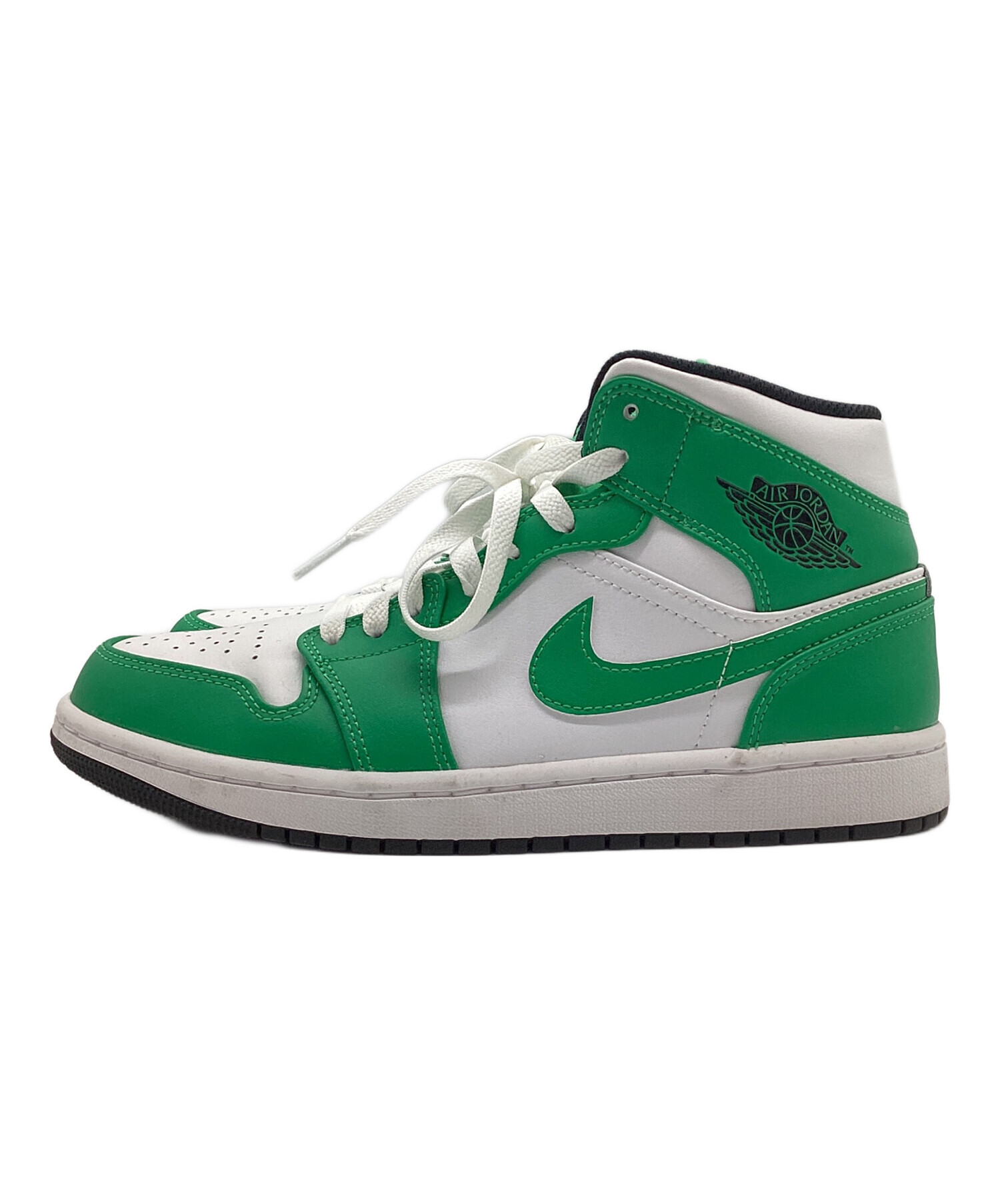 中古・古着通販】NIKE (ナイキ) Air Jordan 1 Mid Lucky Green 