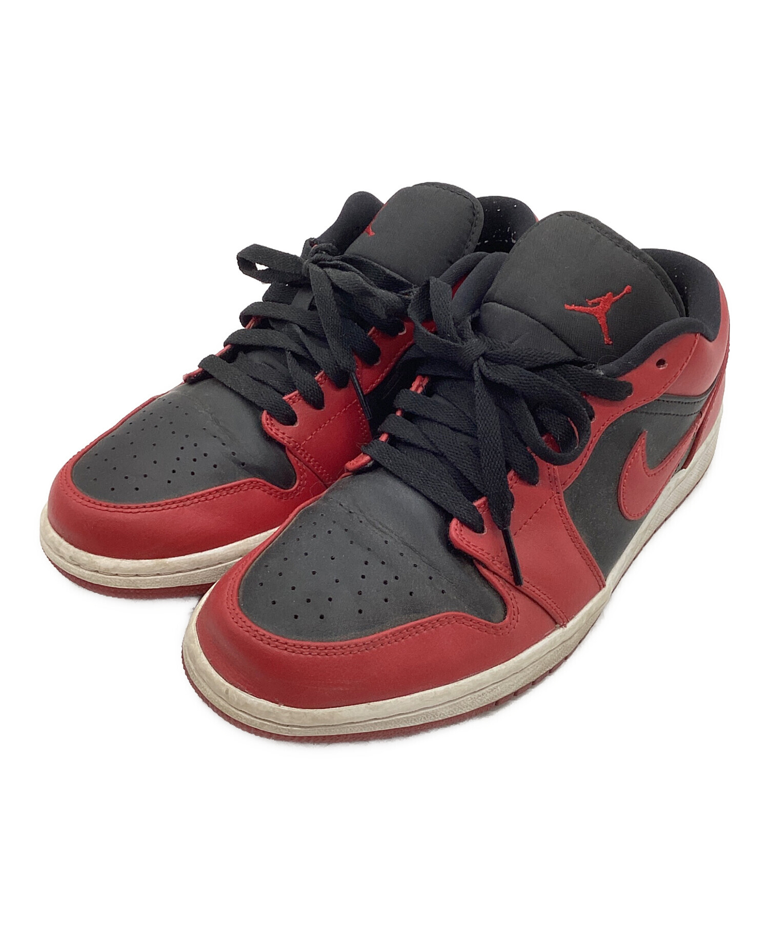 中古・古着通販】NIKE (ナイキ) AIR JORDAN 1 LOW GYM RED/BLACK-WHITE 