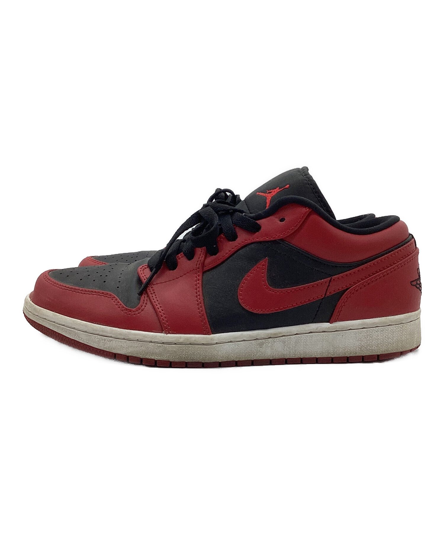中古・古着通販】NIKE (ナイキ) AIR JORDAN 1 LOW GYM RED/BLACK-WHITE 