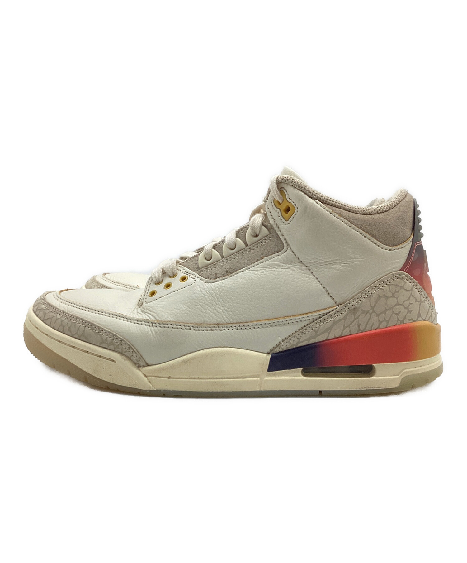中古・古着通販】NIKE (ナイキ) AIR JORDAN 3 RETRO SP ベージュ 