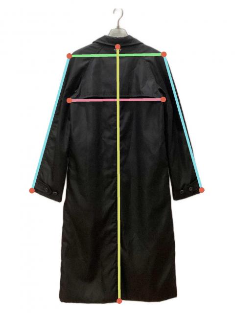 中古・古着通販】PRADA (プラダ) ナイロンダブルトレンチコート 中古・古着通販】PRADA (プラダ) ナイロンダブルトレンチコート