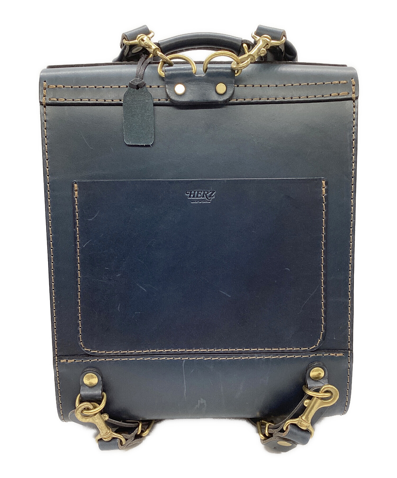 中古・古着通販】Herz (ヘルツ) ガロンリュック ネイビー｜ブランド