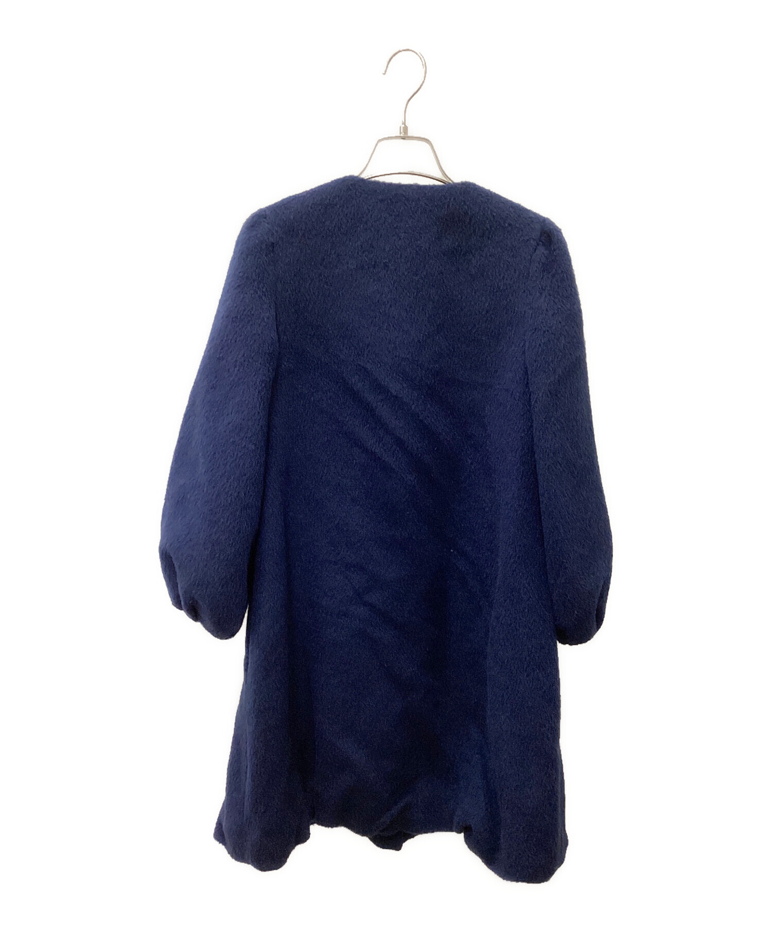 中古・古着通販】M'S GRACY (エムズグレイシー) ノーカラーコート