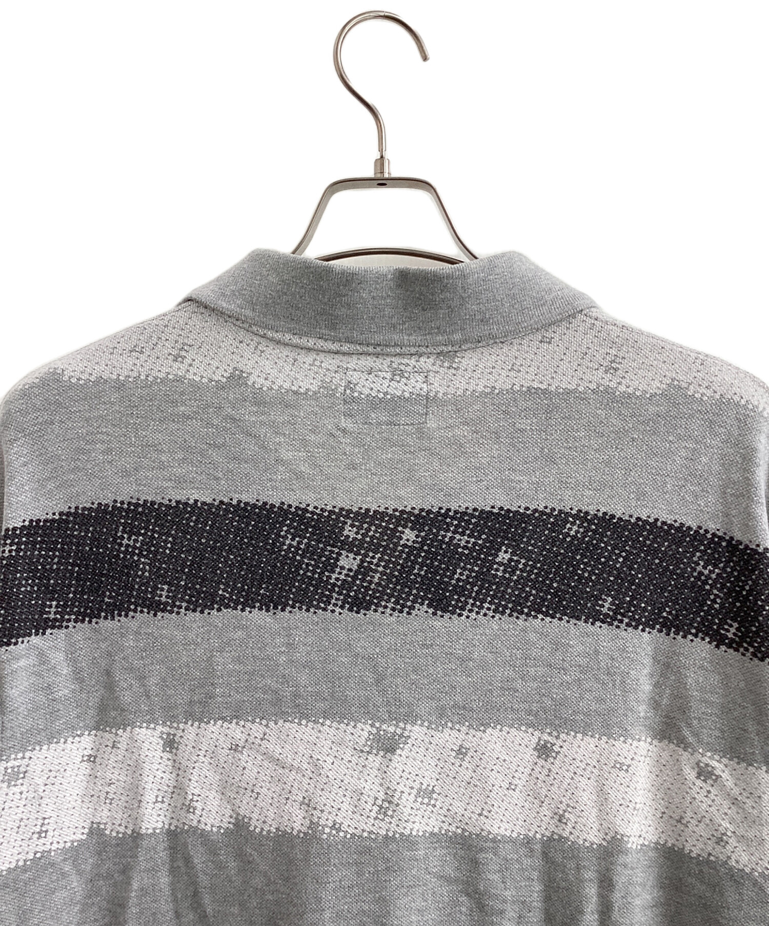 中古・古着通販】stussy (ステューシー) ポロシャツ ペイントボーダー