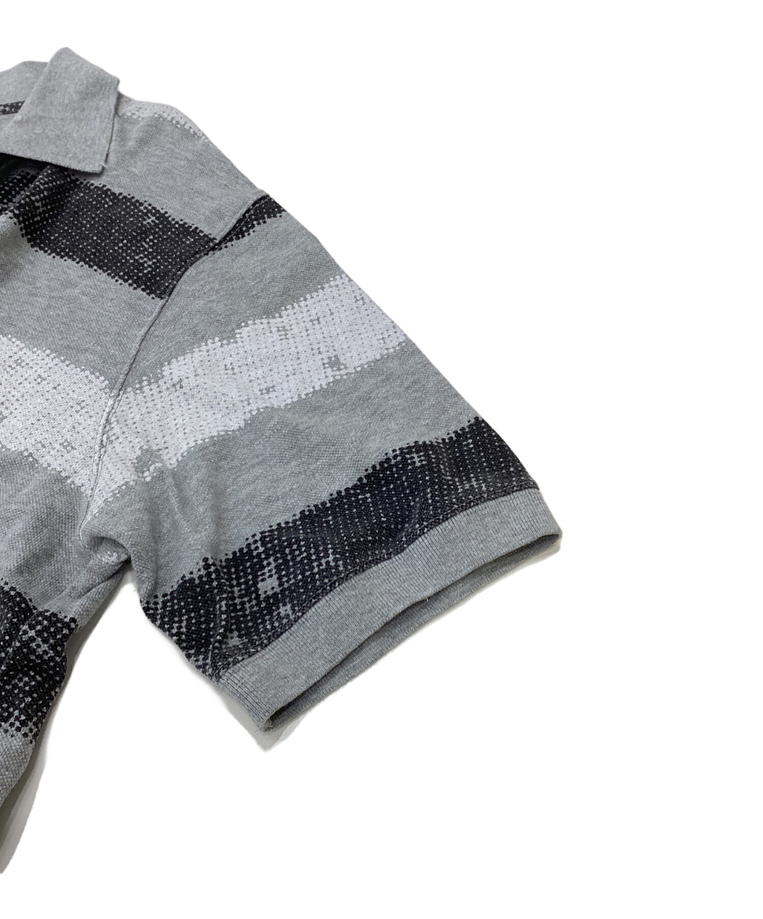 中古・古着通販】stussy (ステューシー) ポロシャツ ペイントボーダー