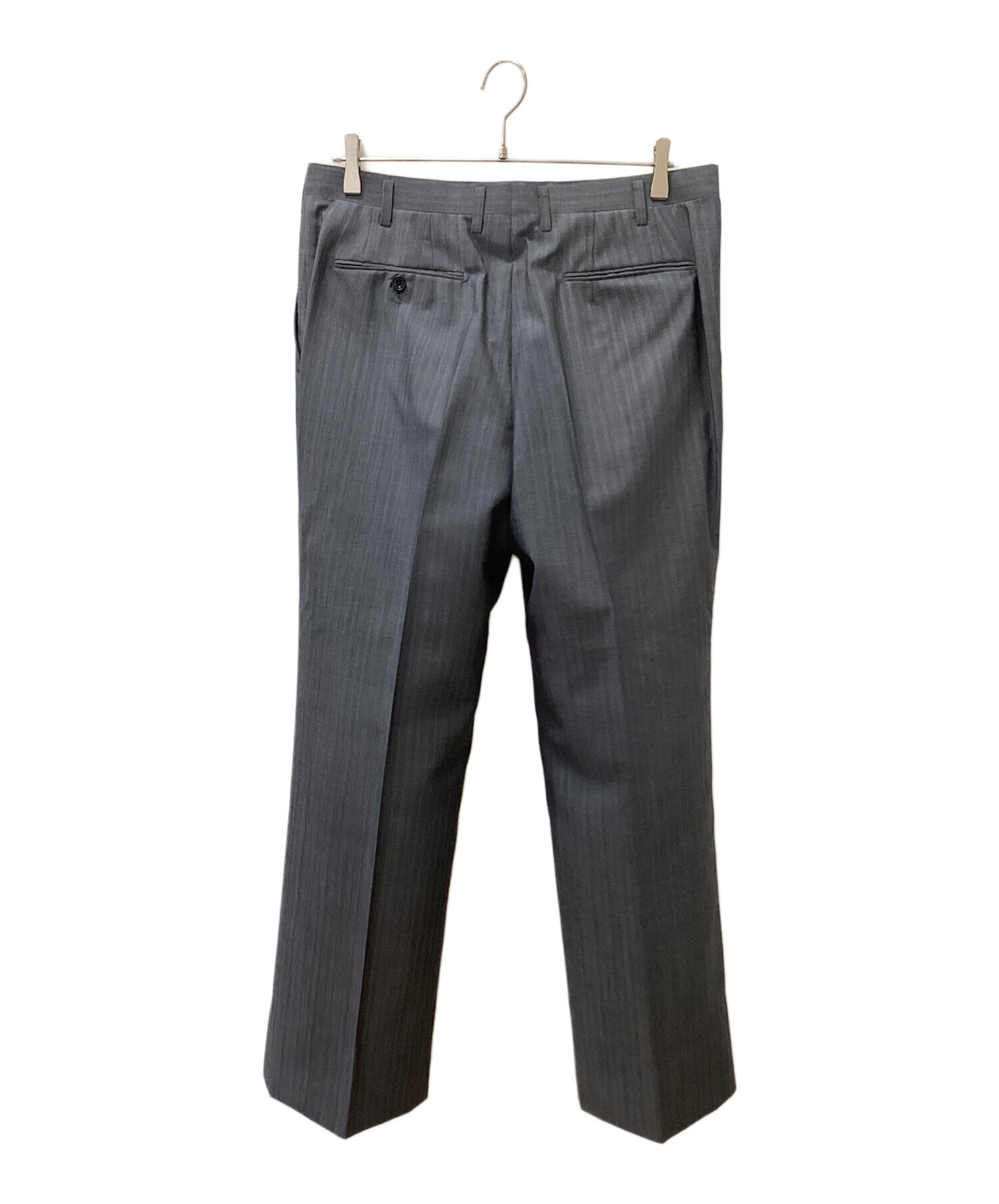 I2② XL AB7 バーバリー ダブル グレー スーツ 上下 メンズ 中古・古着通販】Burberry's (バーバリーズ) 90's 2Bスーツ グレー
