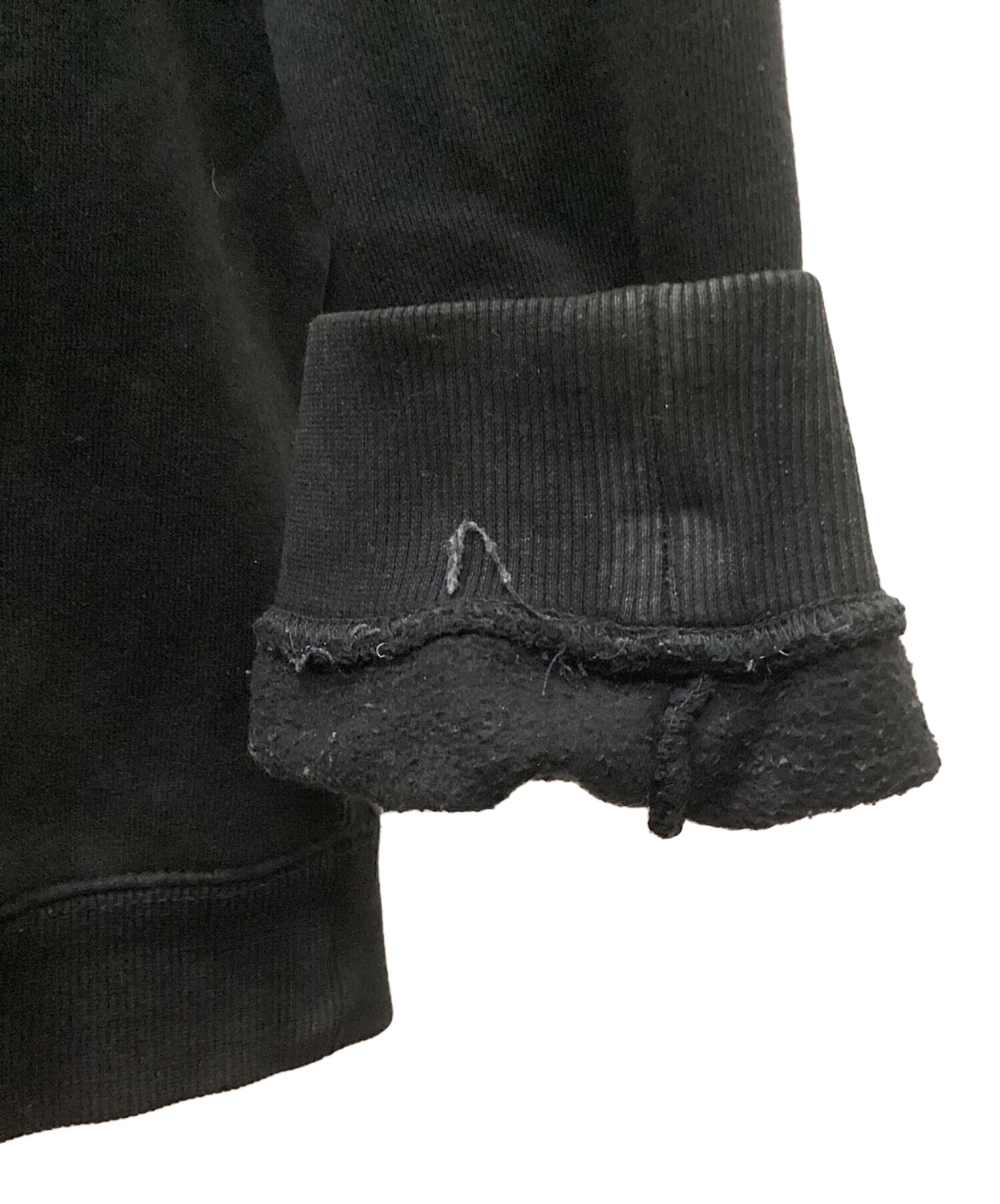 中古・古着通販】stussy (ステューシー) パーカー ブラック サイズ:L