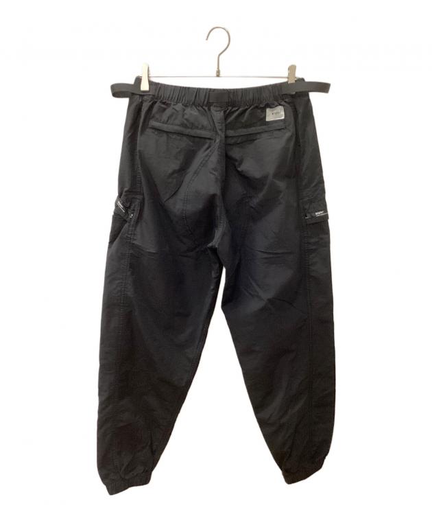 WTAPS ブラック プリーツパンツ 中古・古着通販】WTAPS (ダブルタップス) TRACKS TROUSERS