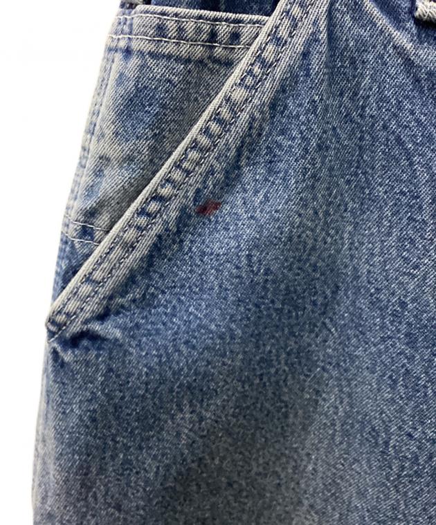 中古・古着通販】CarHartt (カーハート) ペイントデニムパンツ ブルー