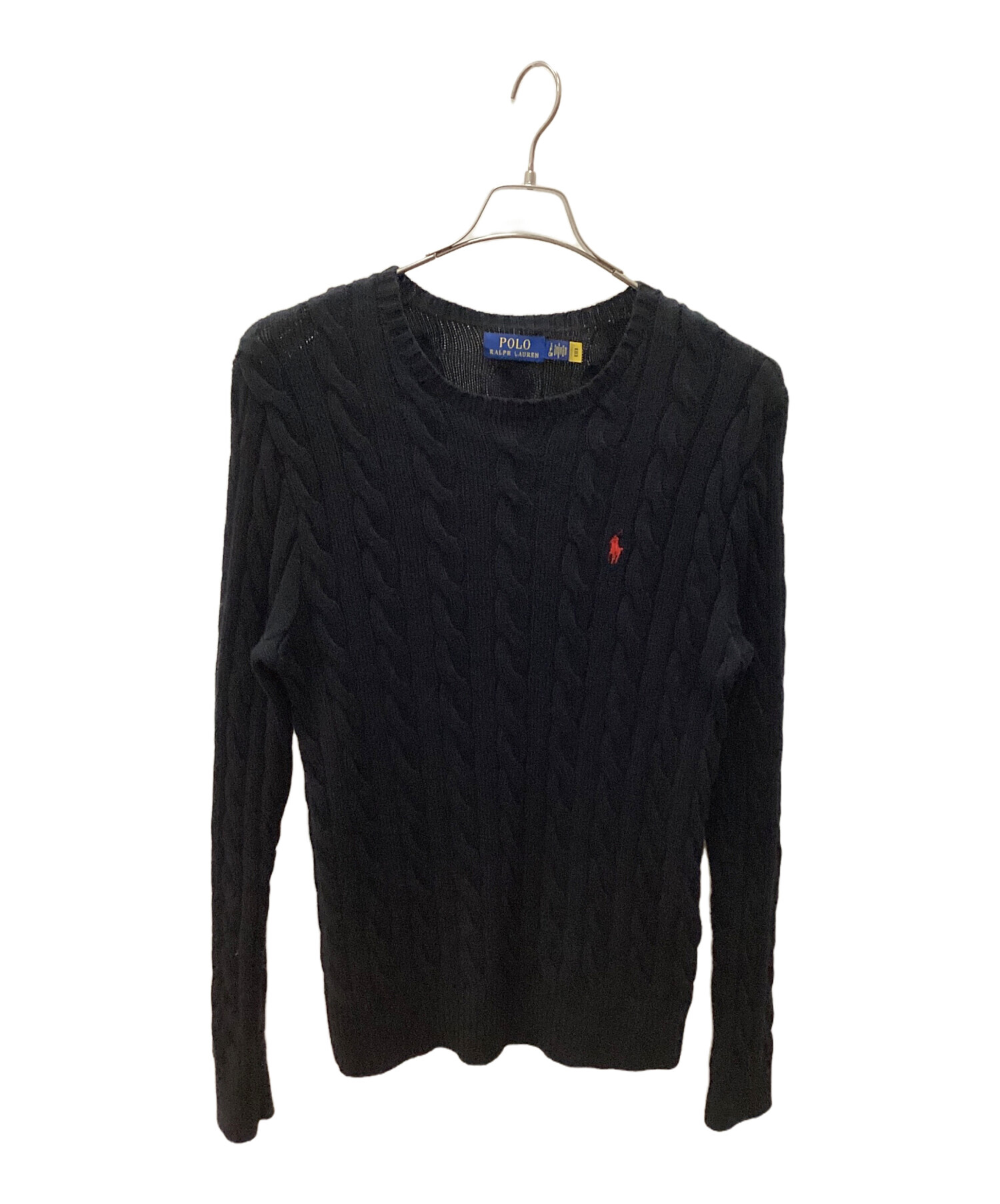大量限定価格 Polo by Ralph Lauren ブラック 厚手 カーディガン M 