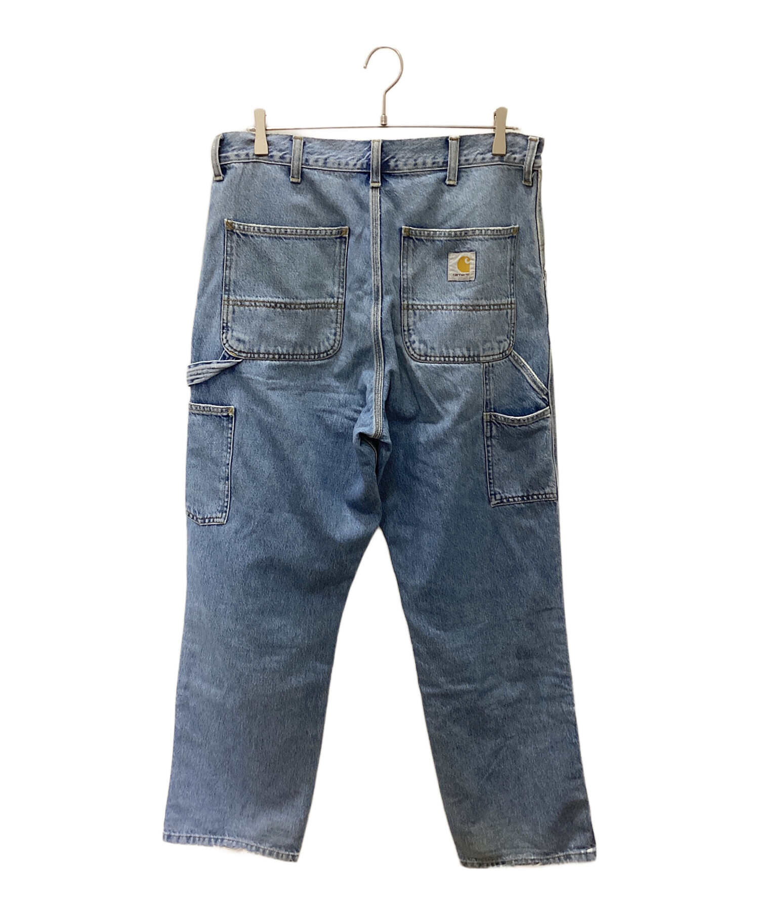 中古・古着通販】CarHartt (カーハート) DOUBLE KNEE PANTS ブルー 