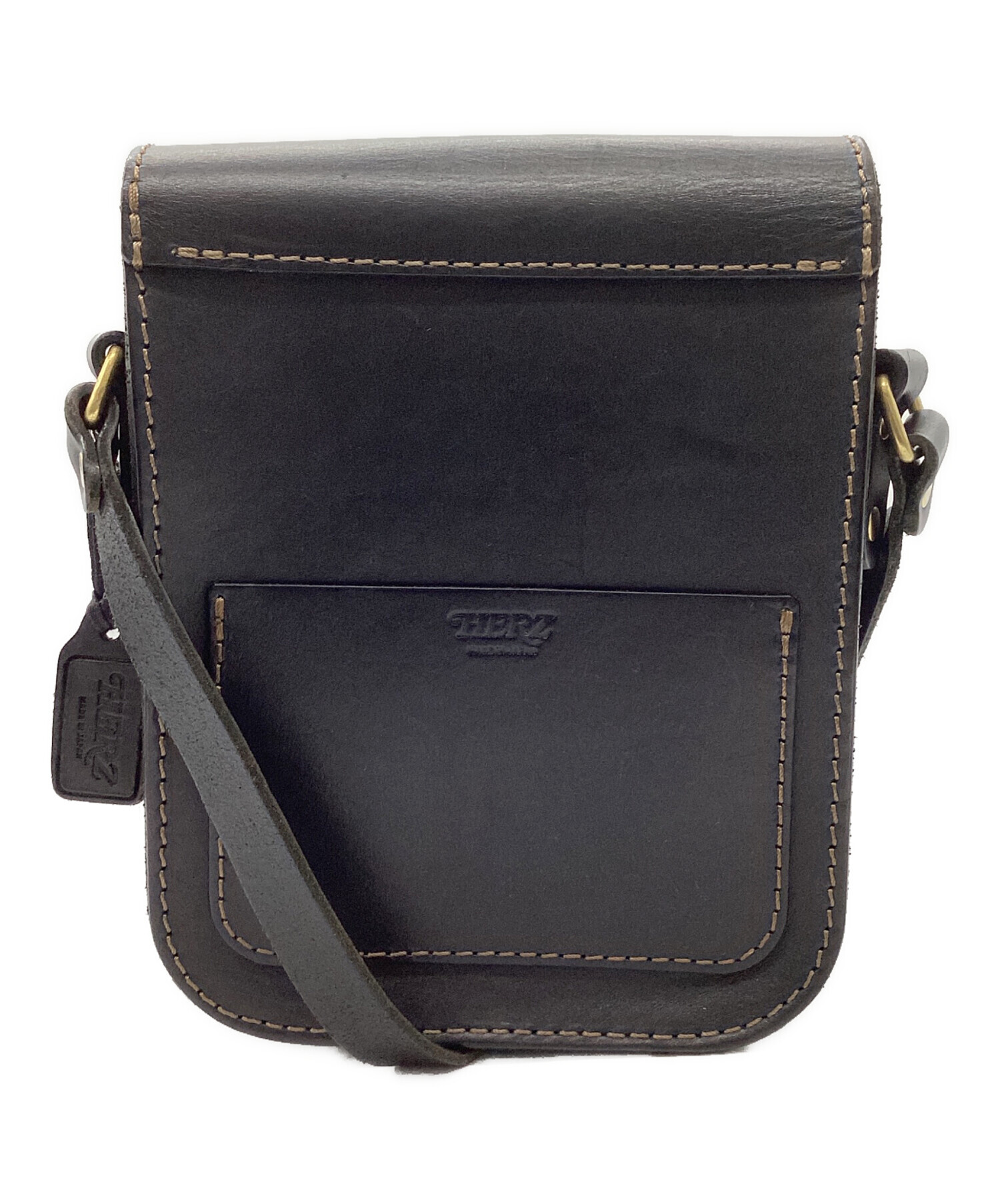 中古・古着通販】Herz (ヘルツ) ラップフラップミニショルダーバッグ