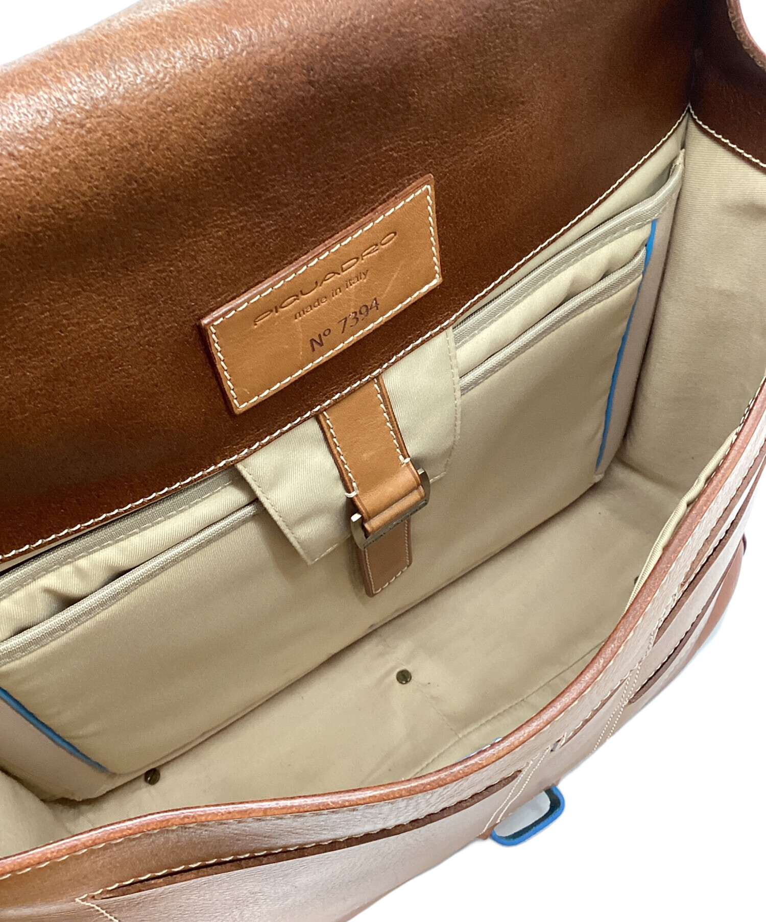 中古・古着通販】PIQUADRO (ピクアドロ) ショルダーバッグ ブラウン