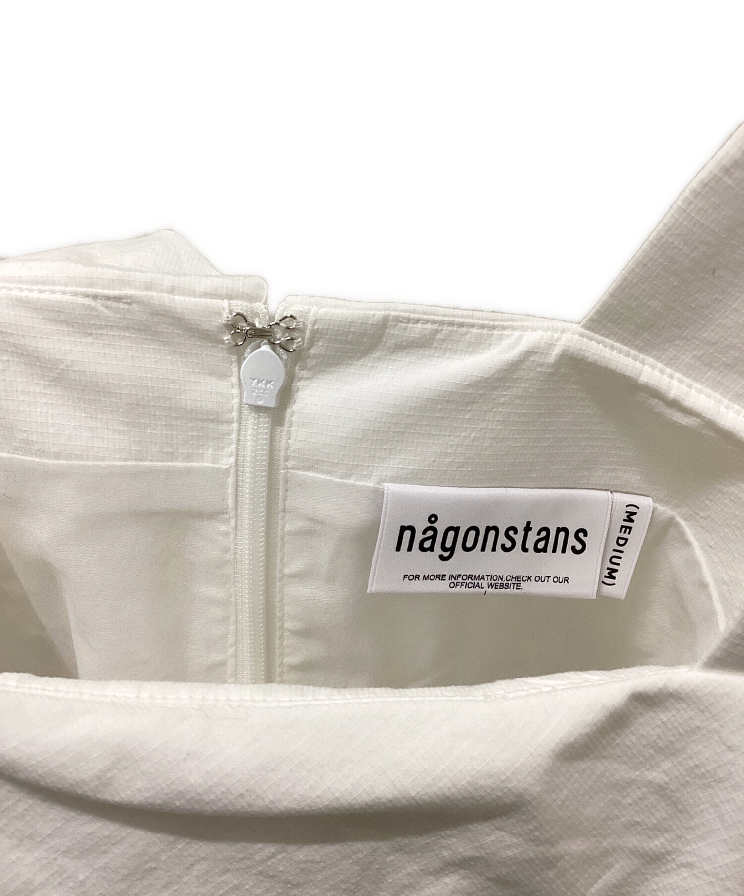 中古・古着通販】nagonstans (ナゴンスタンス) ノースリーブブラウス 