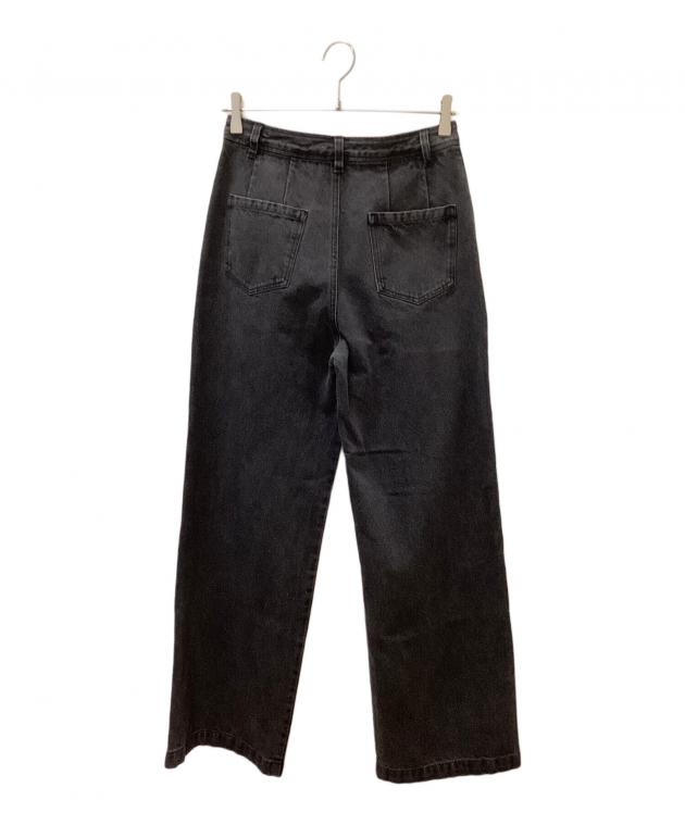 中古・古着通販】Ameri (アメリ) デニムビスチェセットアップ グレー