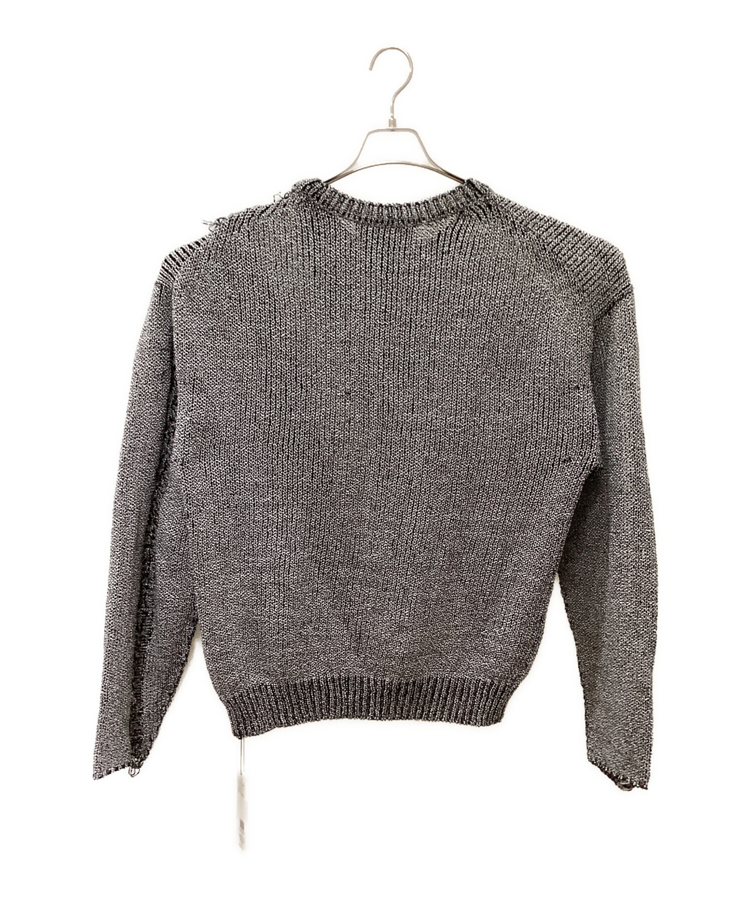 中古・古着通販】IRENE (アイレネ) 薄手ニット グレー サイズ:36 未  