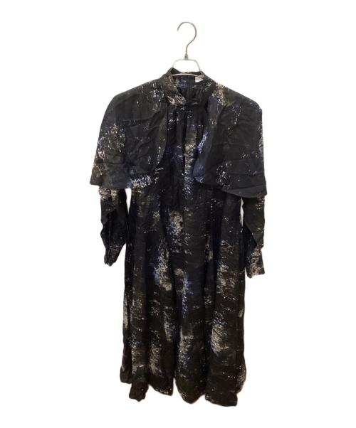 中古・古着通販】MURRAL (ミューラル) 長袖ワンピース ブラック サイズ 