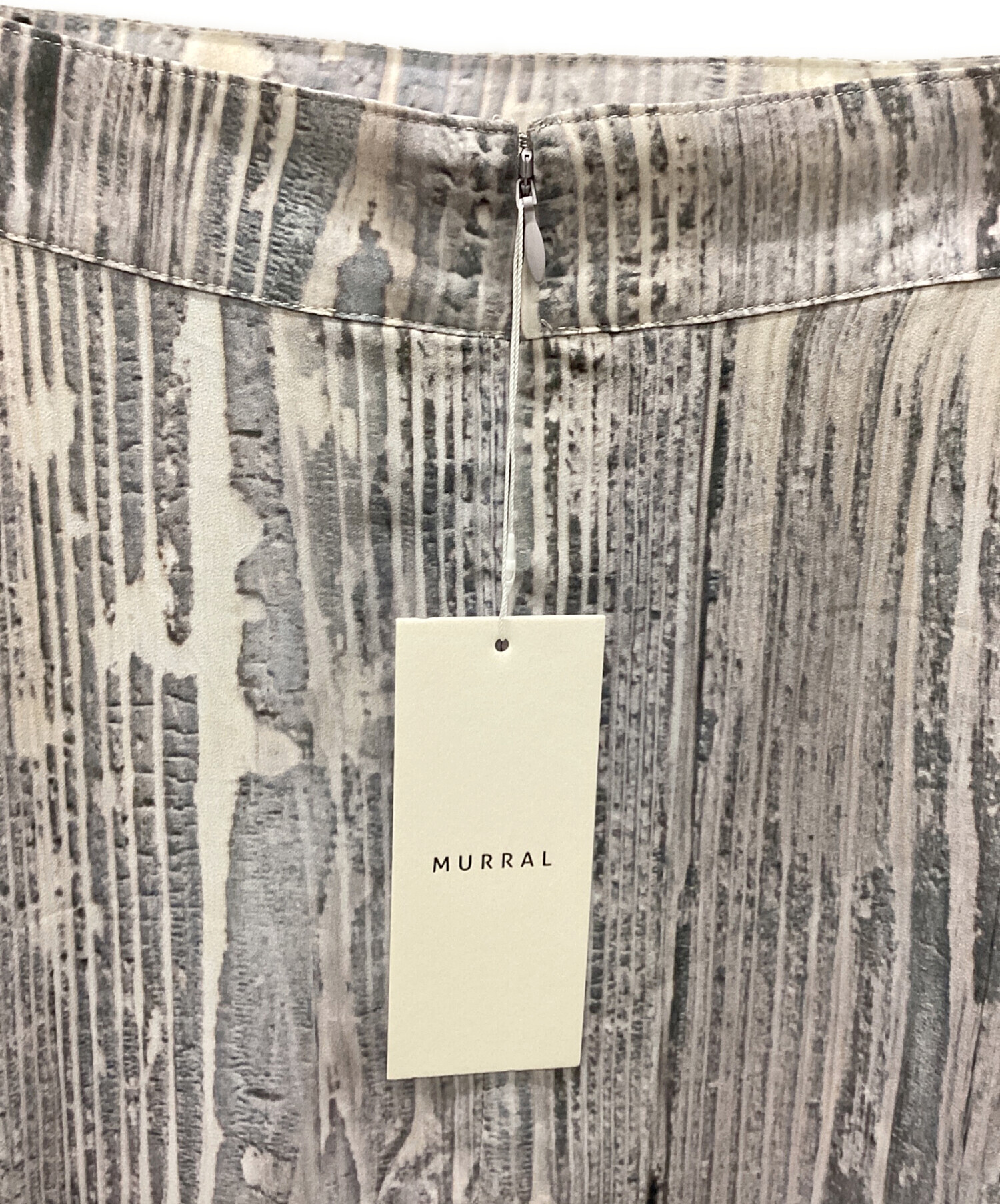 中古・古着通販】MURRAL (ミューラル) Baum skirt グレー サイズ:1 未 