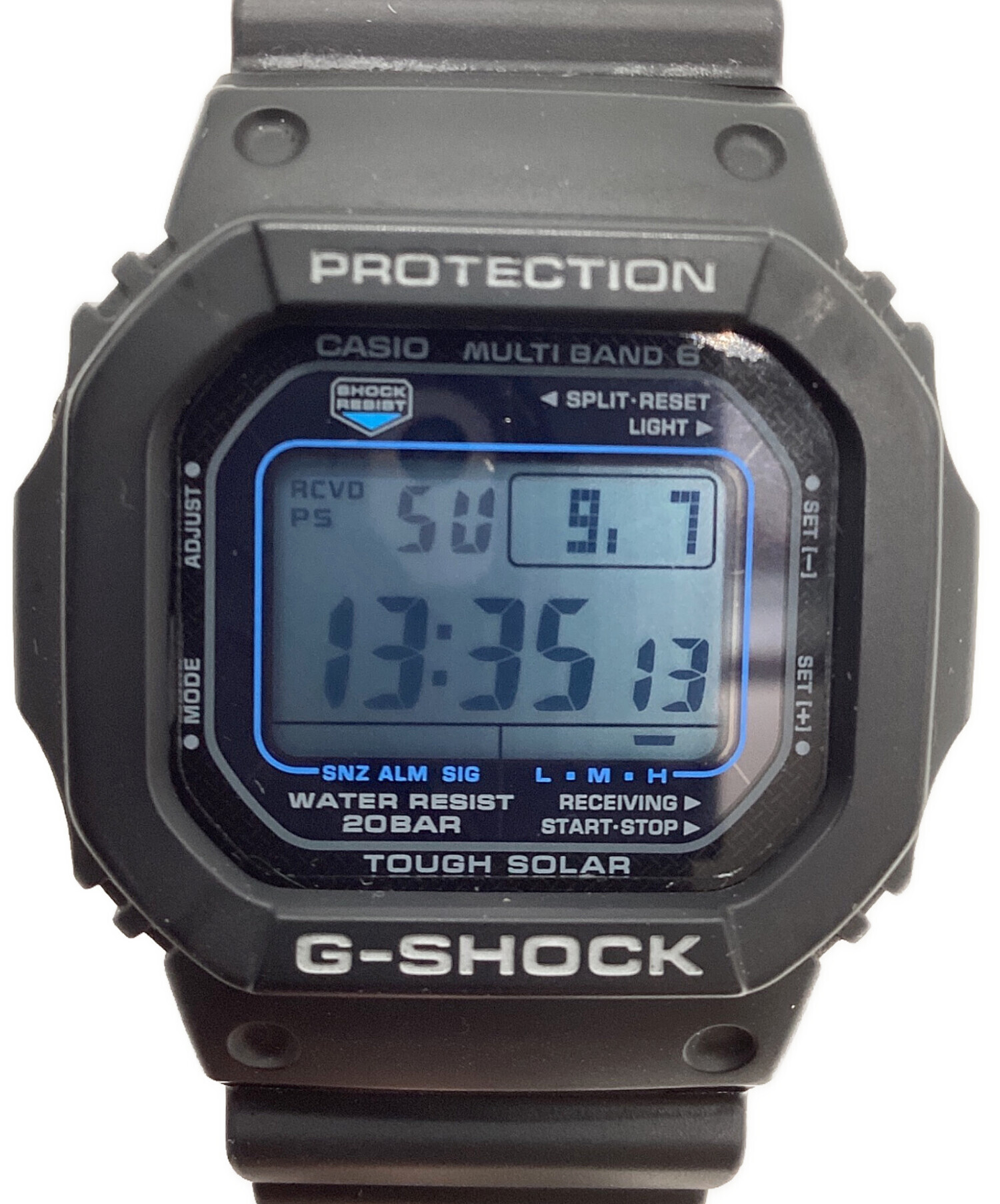 中古・古着通販】CASIO (カシオ) G-SHOCK ブラック×ブルー｜ブランド