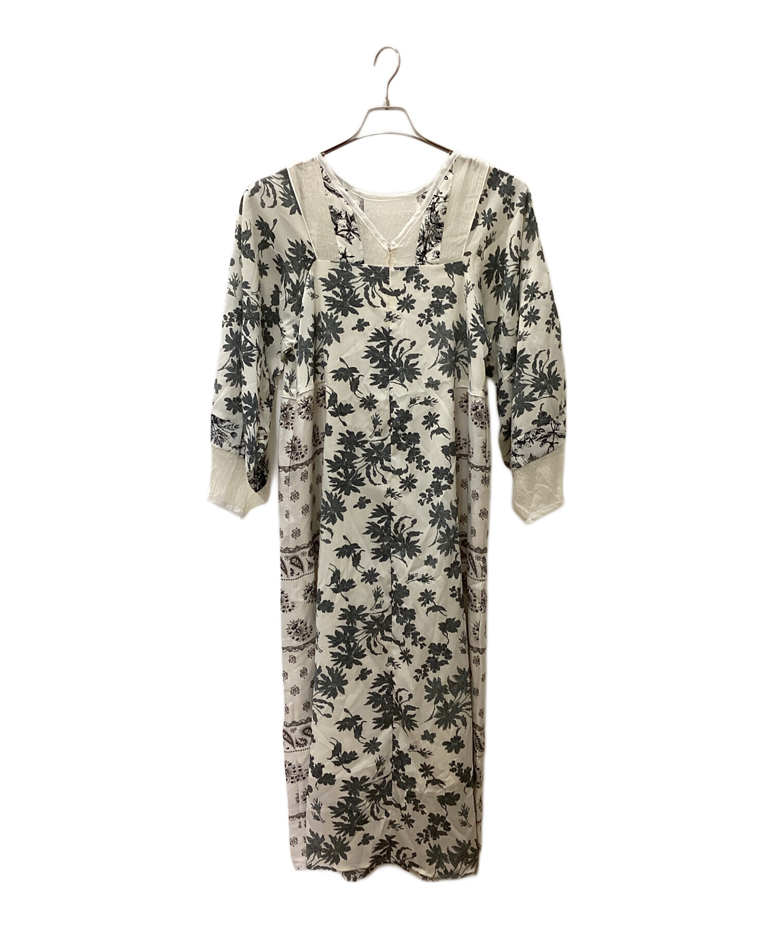 中古・古着通販】willfully (ウィルフリー) 長袖ワンピース アイボリー