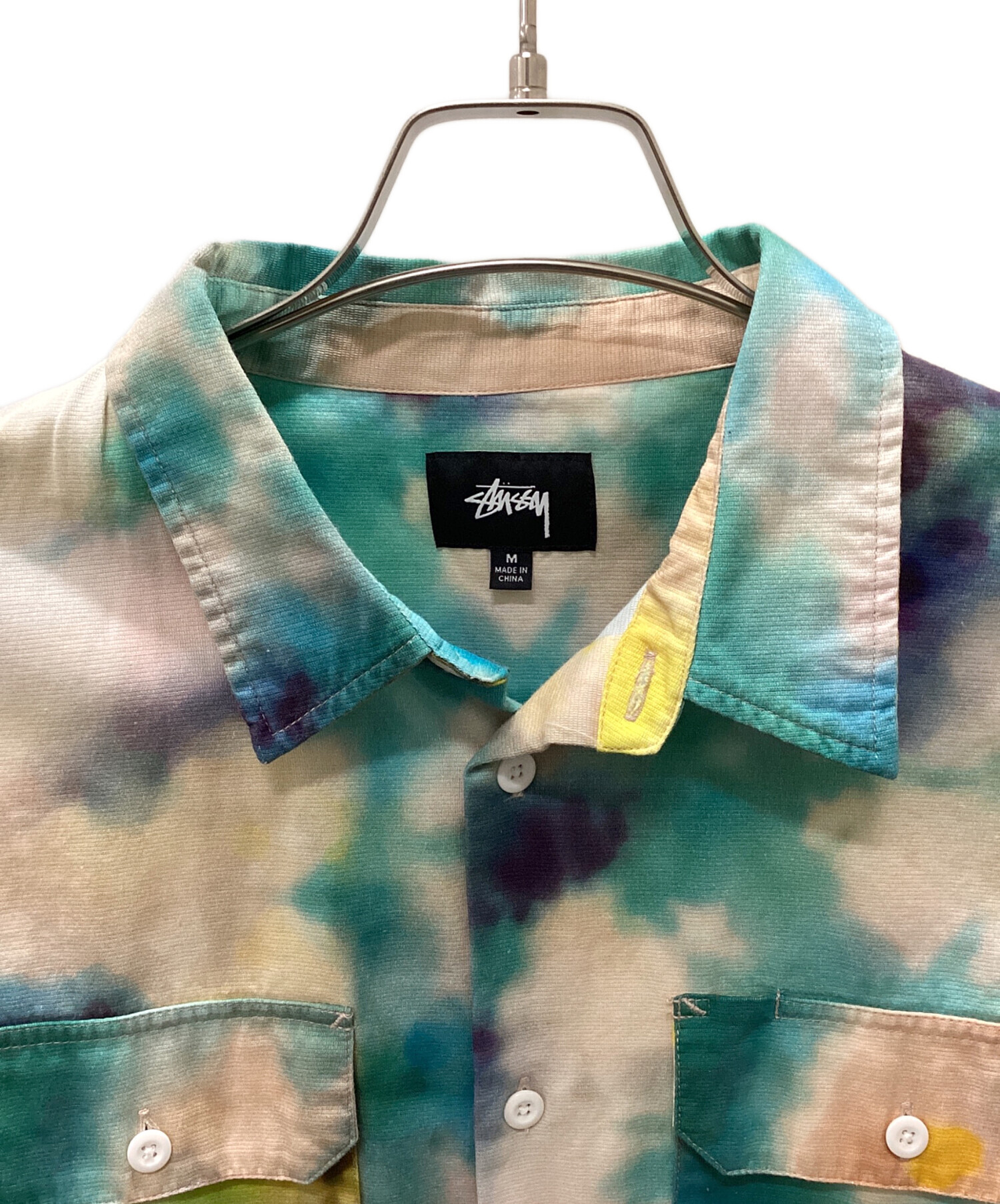 中古・古着通販】stussy (ステューシー) 長袖シャツ マルチカラー
