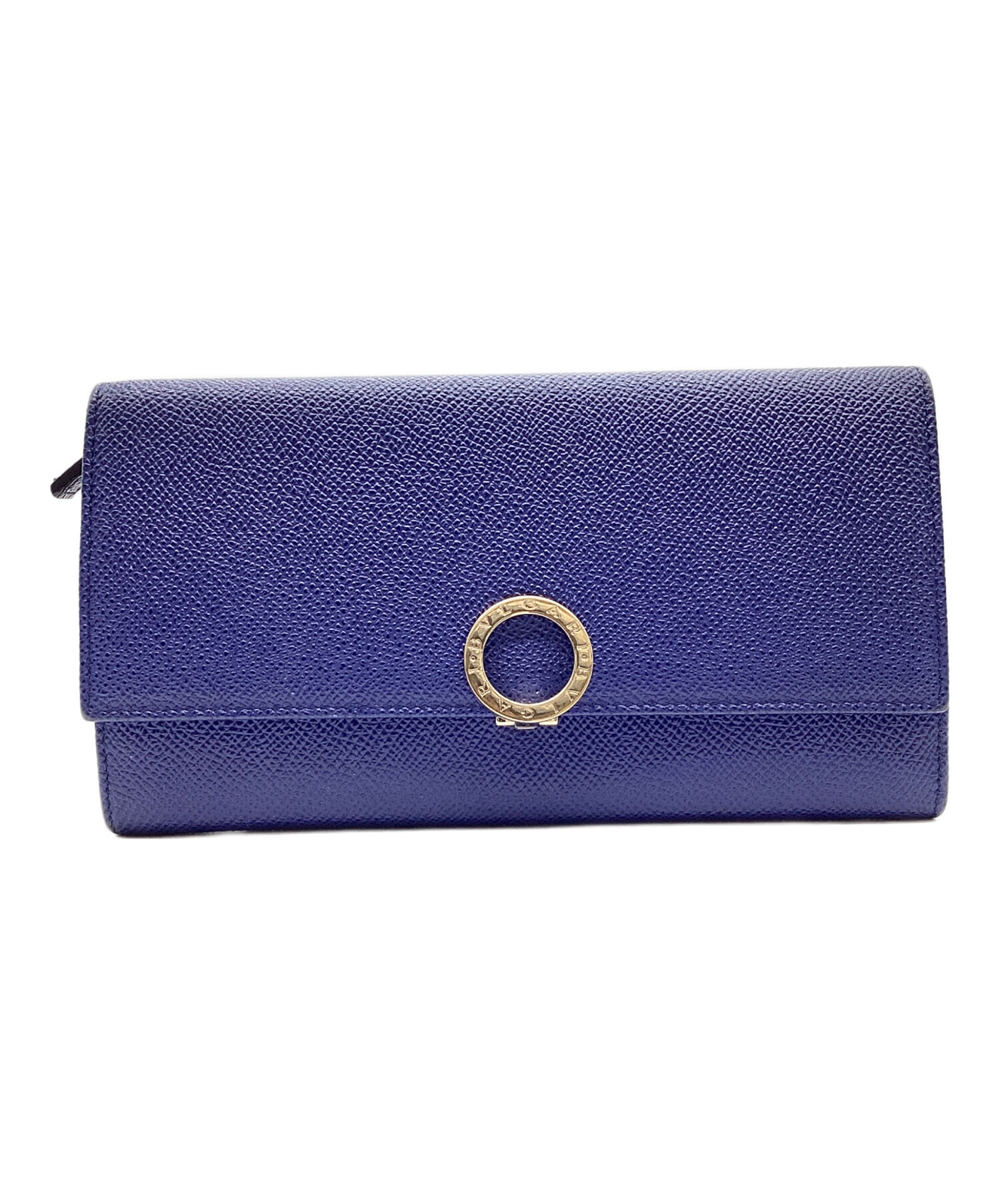 中古・古着通販】BVLGARI (ブルガリ) 長財布 ブルー｜ブランド・古着 