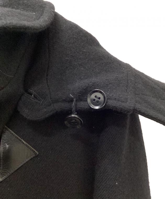 中古・古着通販】Y's (ワイズ) ダッフルコート ブラック サイズ:表記