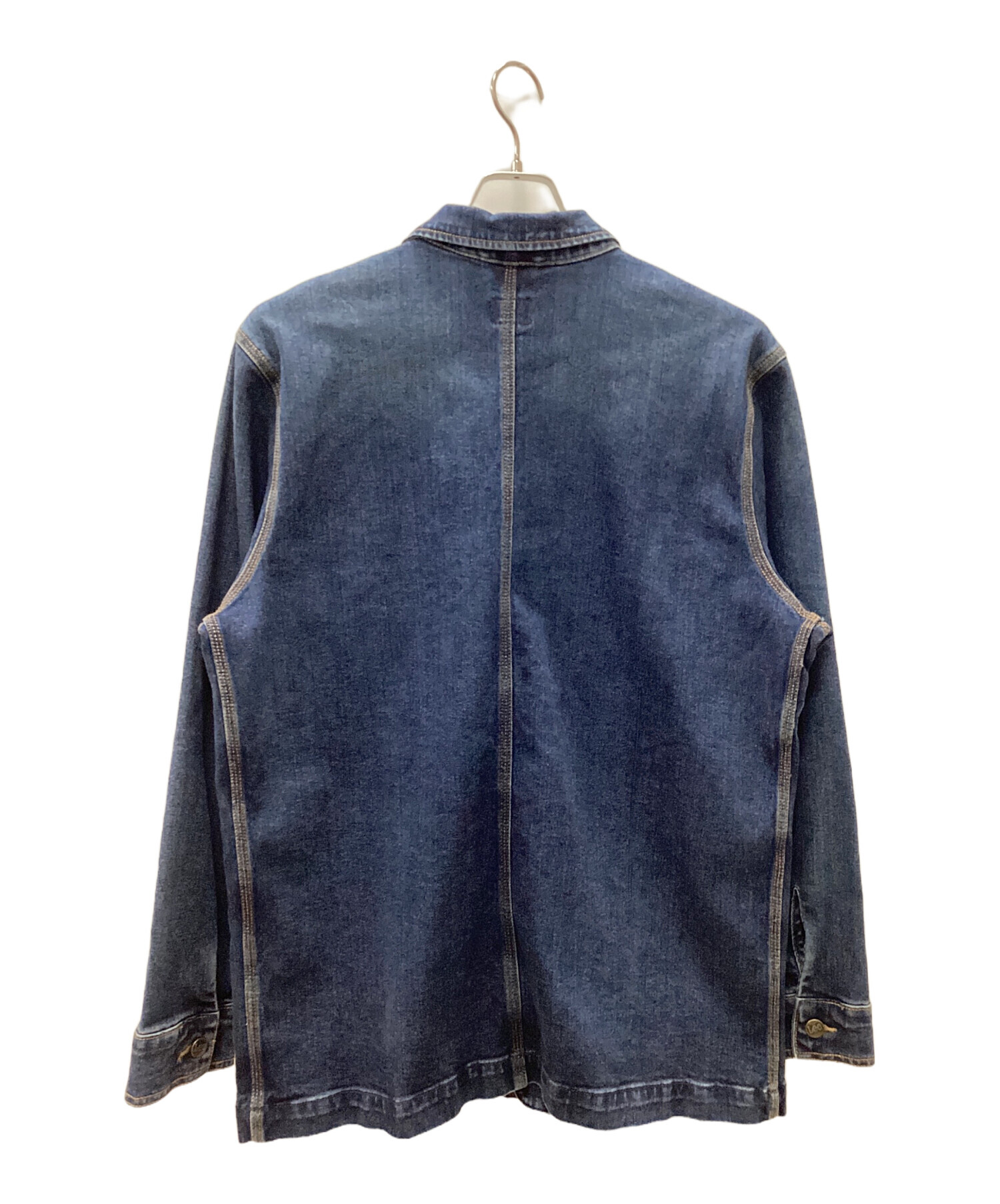 中古・古着通販】LEE (リー) デニムカバーオール インディゴ サイズ:L