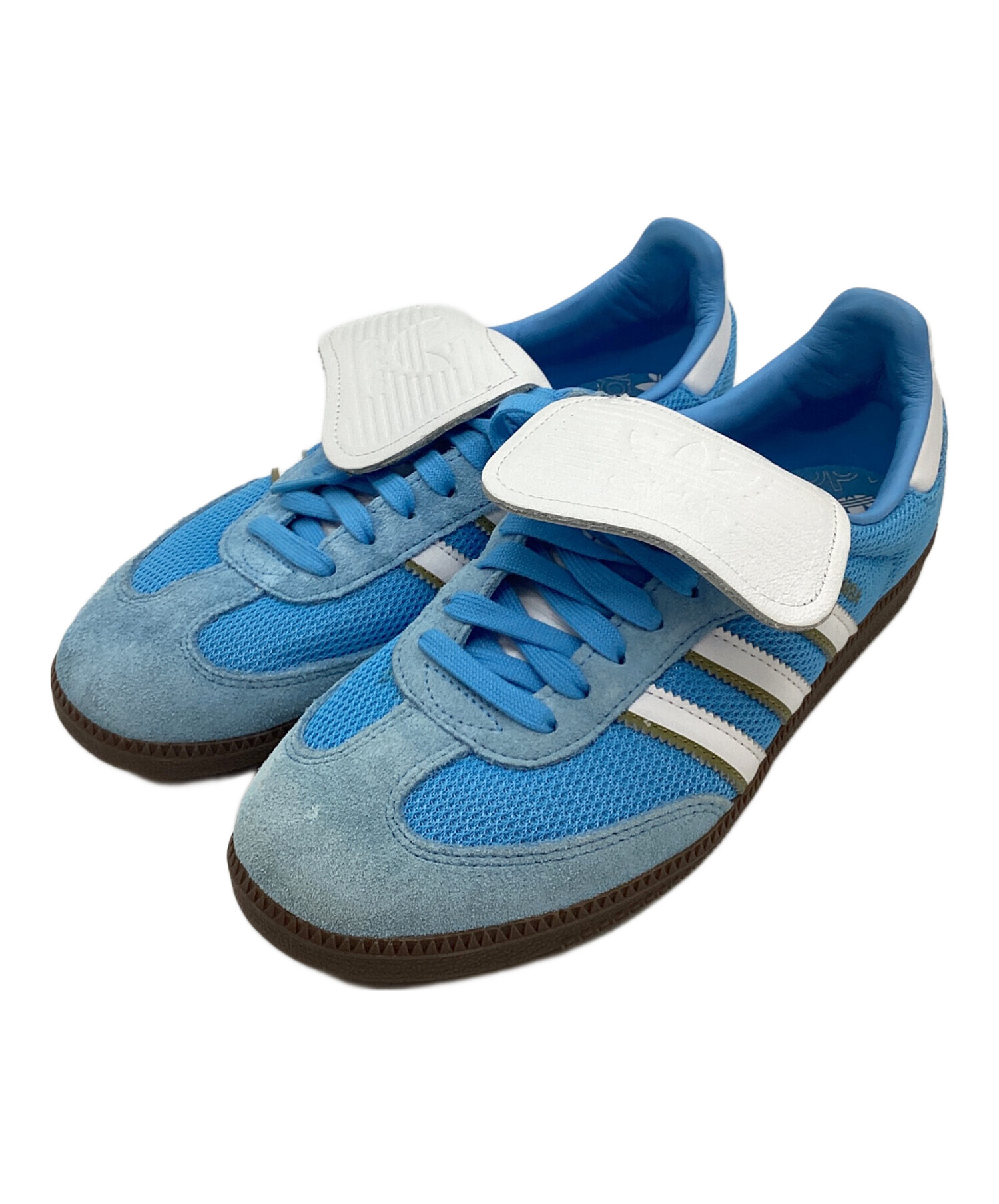 希少箱有27cm】アディダス　サンバLT ブルー 中古・古着通販】adidas (アディダス) SAMBA LT ブルー サイズ:27cm