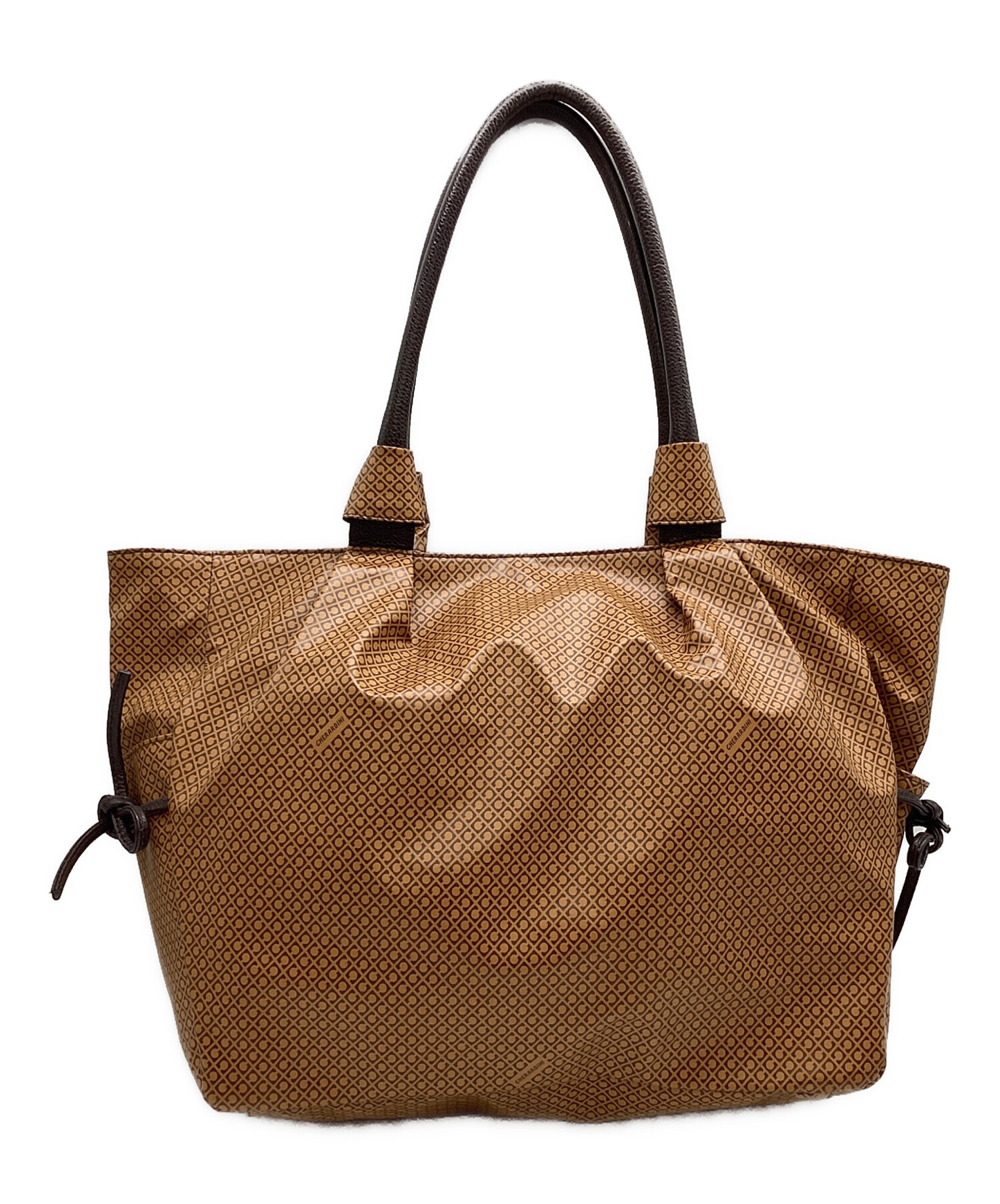 未使用✨　ゲラルディーニ　ハンドバッグ　ダークブラウン　レディース 中古・古着通販】GHERARDINI (ゲラルディーニ) ハンドバッグ