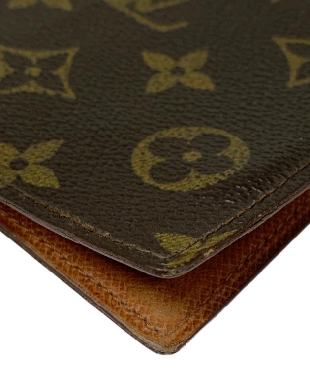 中古・古着通販】LOUIS VUITTON (ルイ ヴィトン) 2つ折り財布 ブラウン