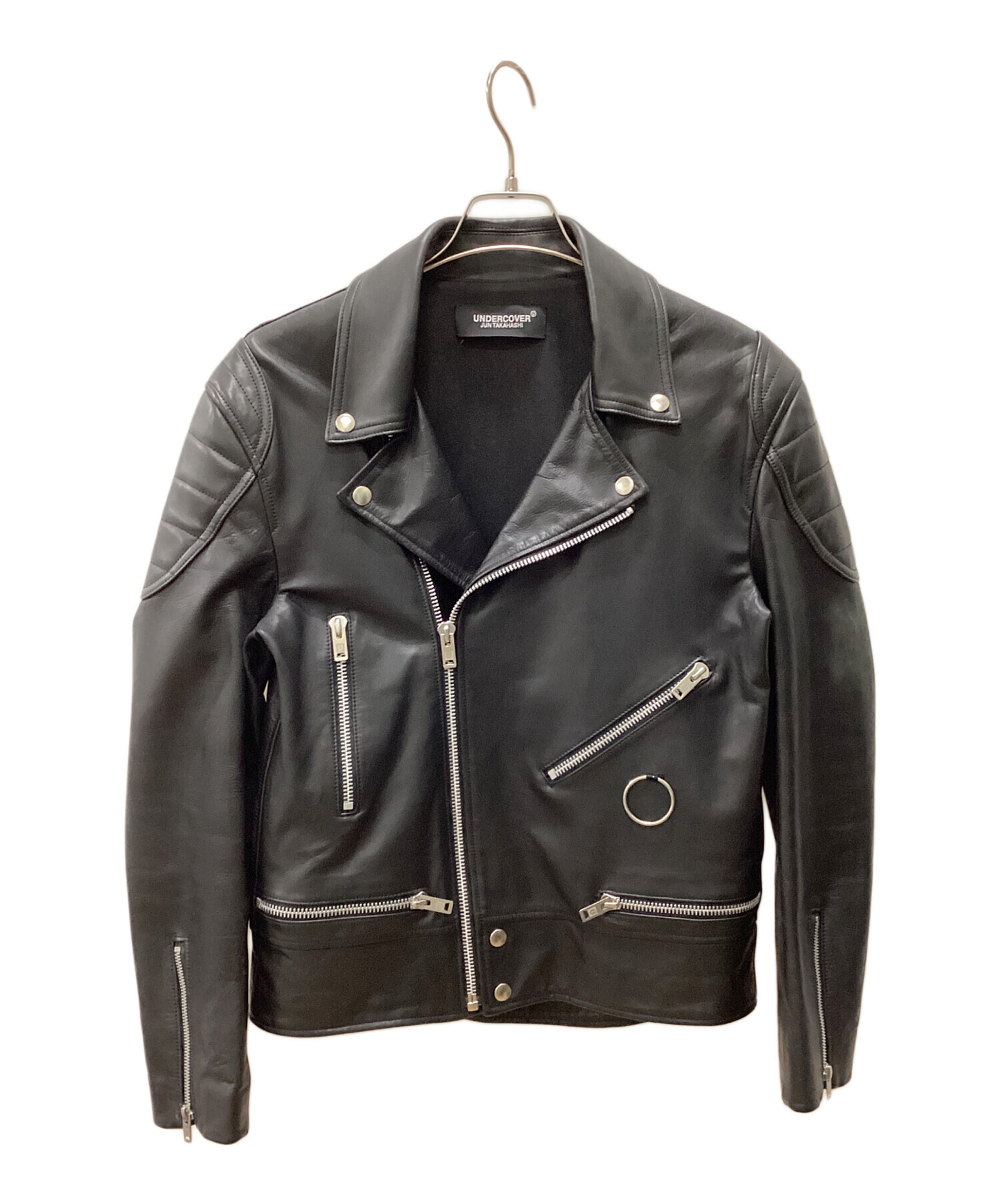 アンダーカバー メルトンジャケット ジャケット 黒 メルトン バー