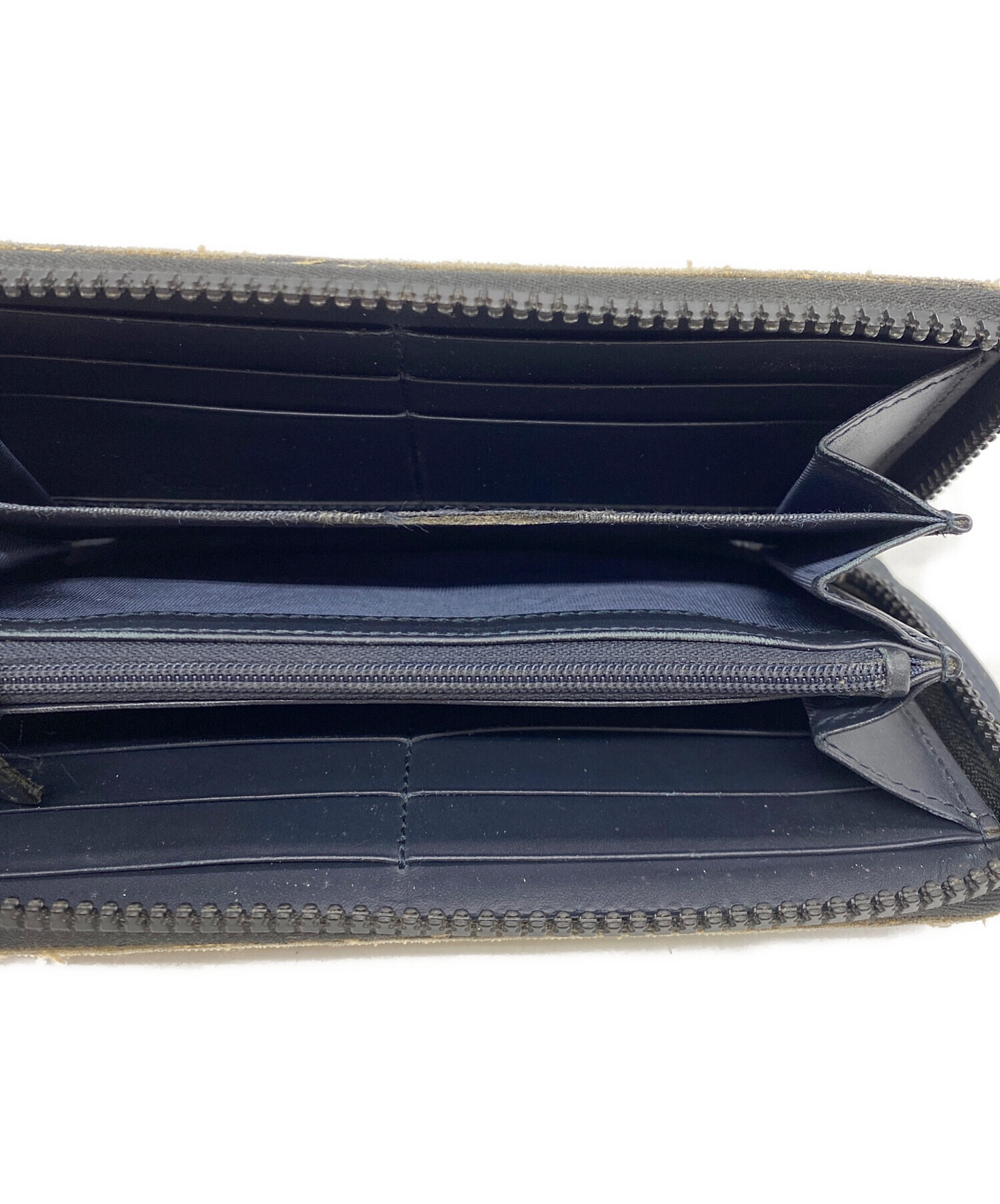 中古・古着通販】GUCCI (グッチ) ブルームス スプリーム 長財布 ブルー
