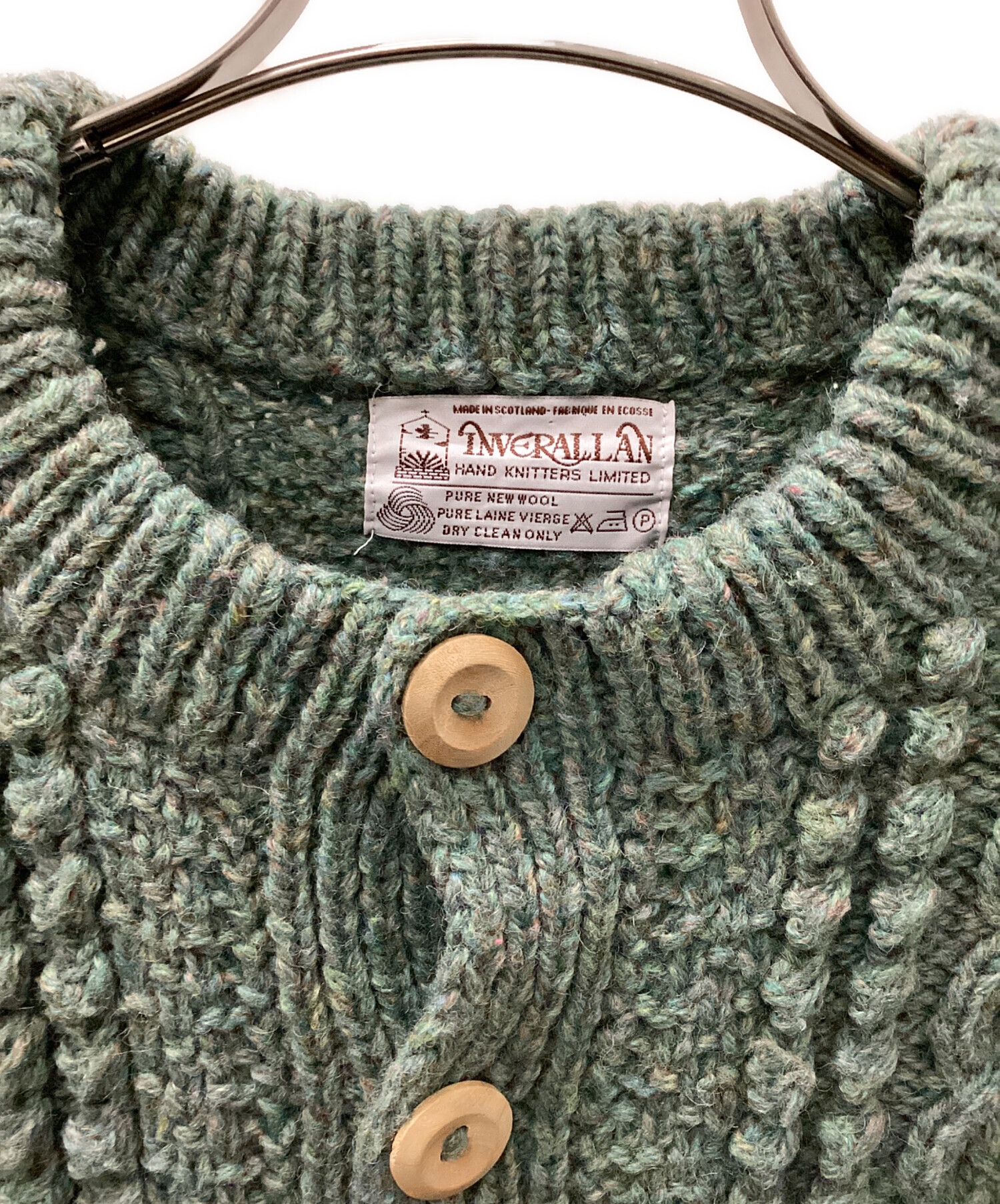 中古・古着通販】INVERALLAN (インバーアラン) 4A GOLFER CARDIGAN