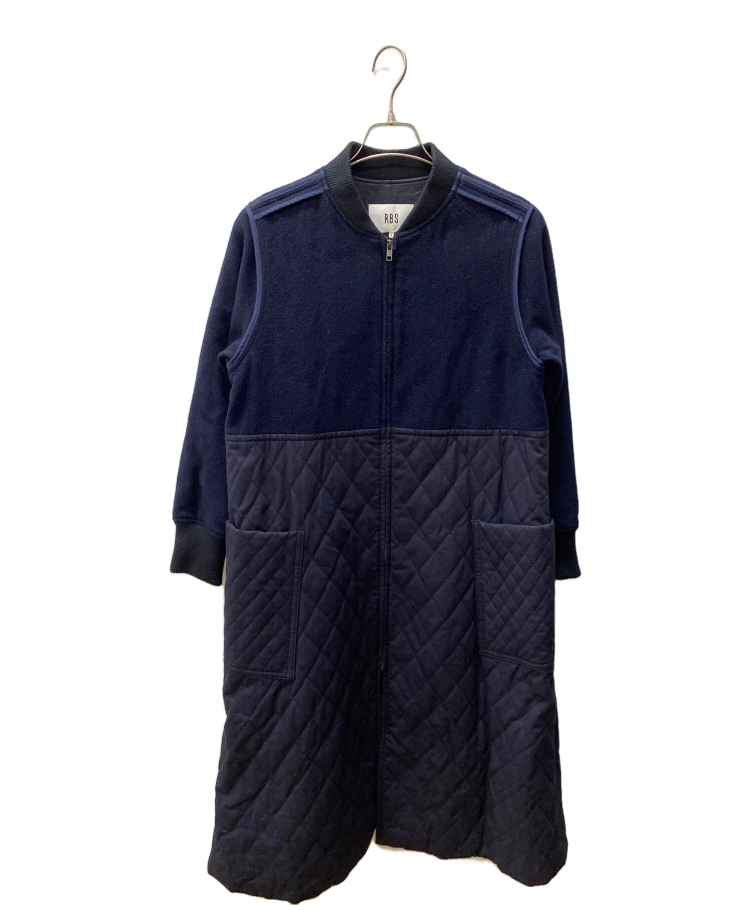 レイビームス Ray Beams チェック ビッグ シルエット コート