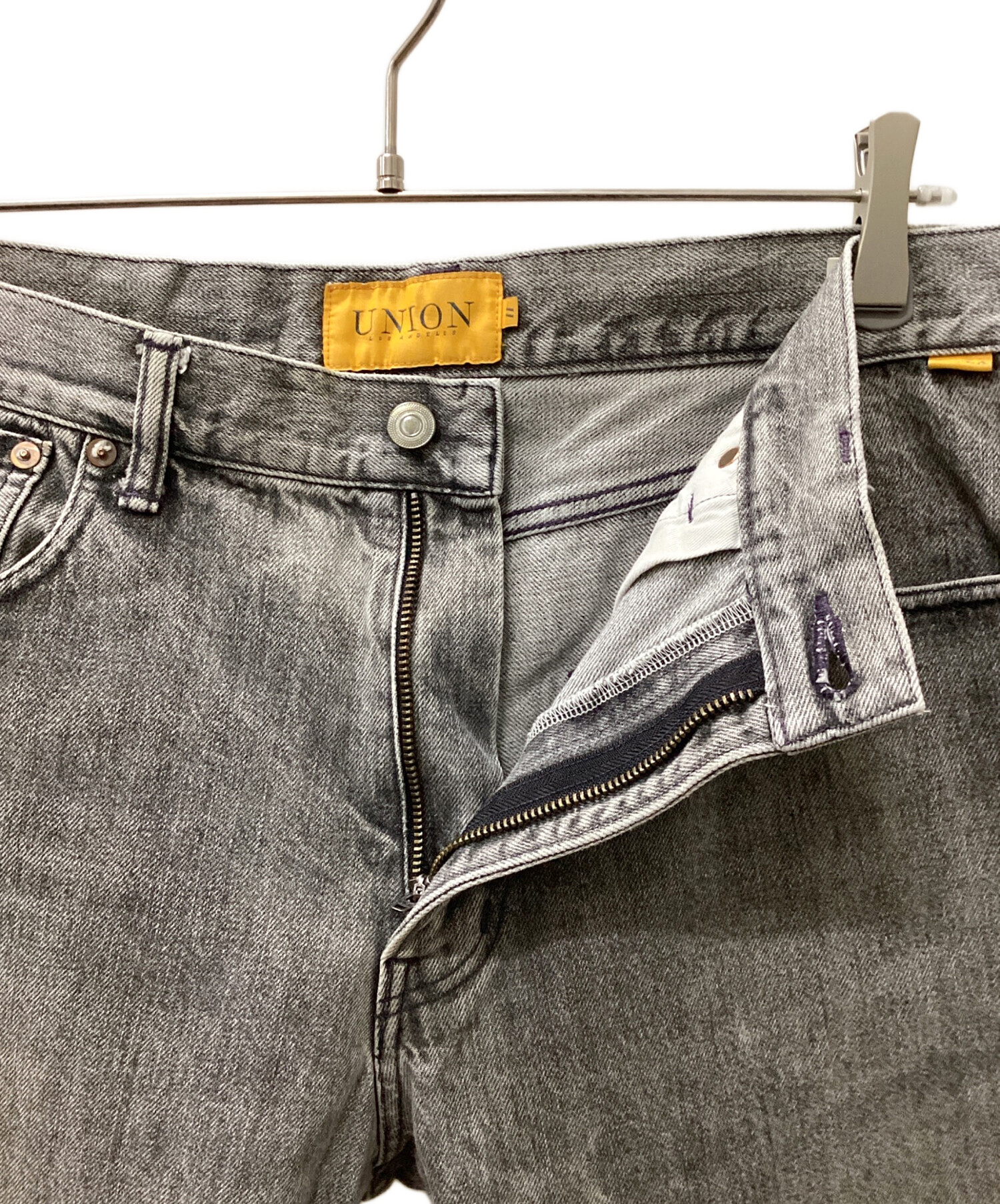 中古・古着通販】UNION (ユニオン) ORIGINAL CRUSHED DENIM JEANS