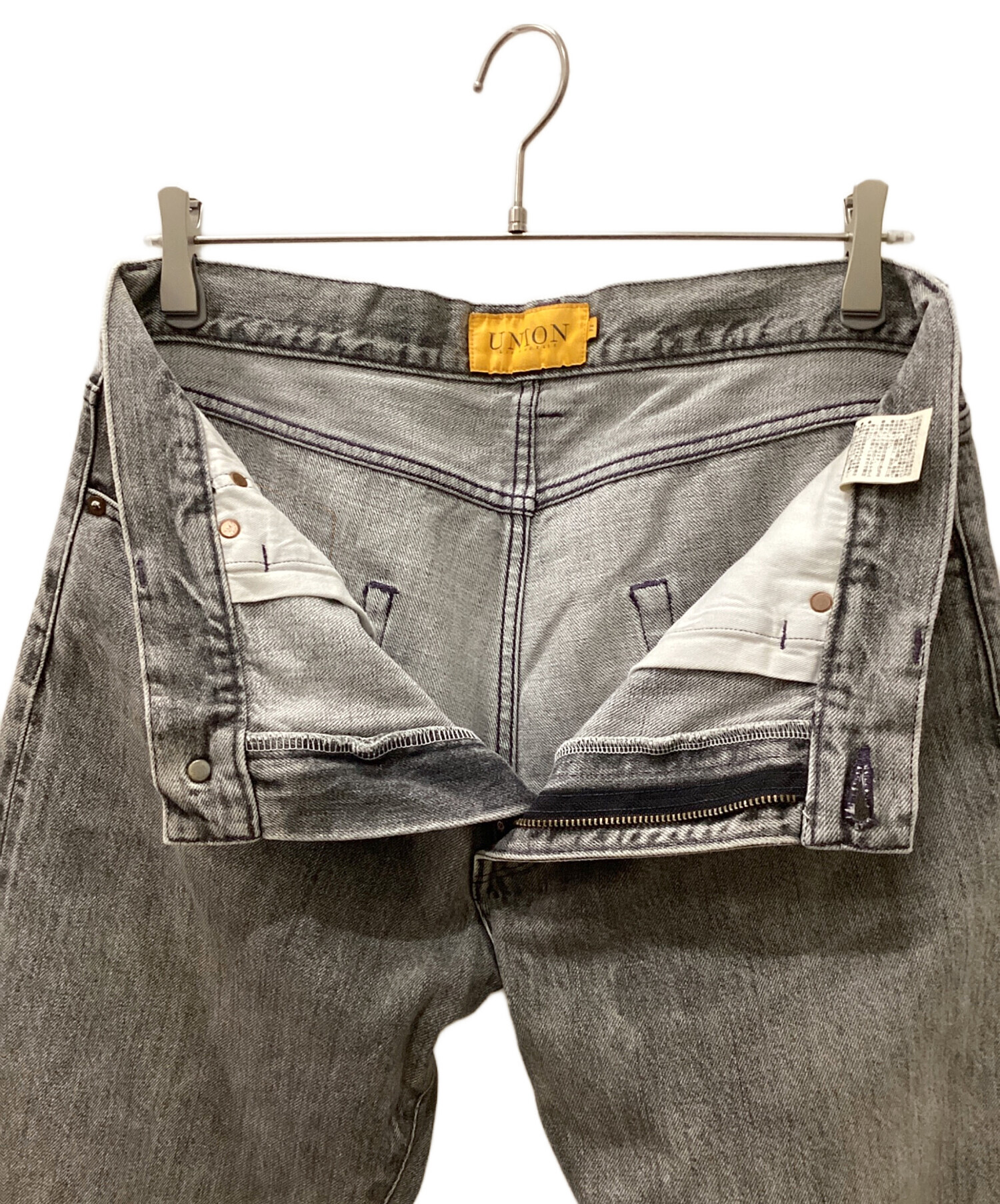 中古・古着通販】UNION (ユニオン) ORIGINAL CRUSHED DENIM JEANS 