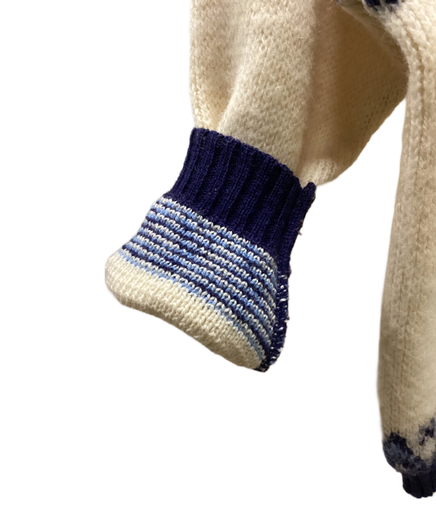 中古・古着通販】nordstrikk (ノードストリック) ノルディック柄ニット