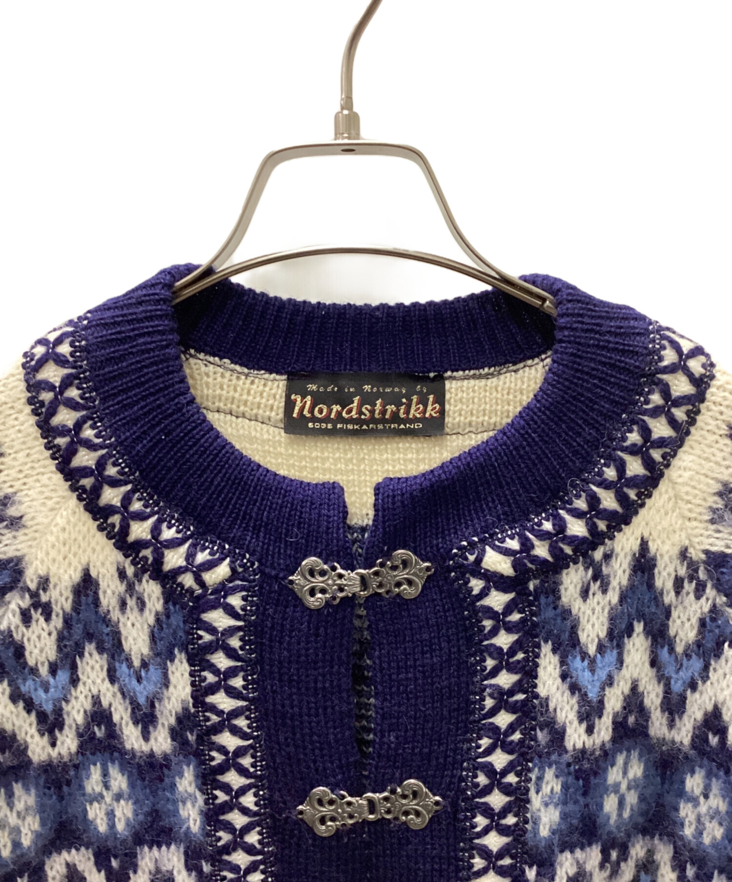 中古・古着通販】nordstrikk (ノードストリック) ノルディック柄ニット