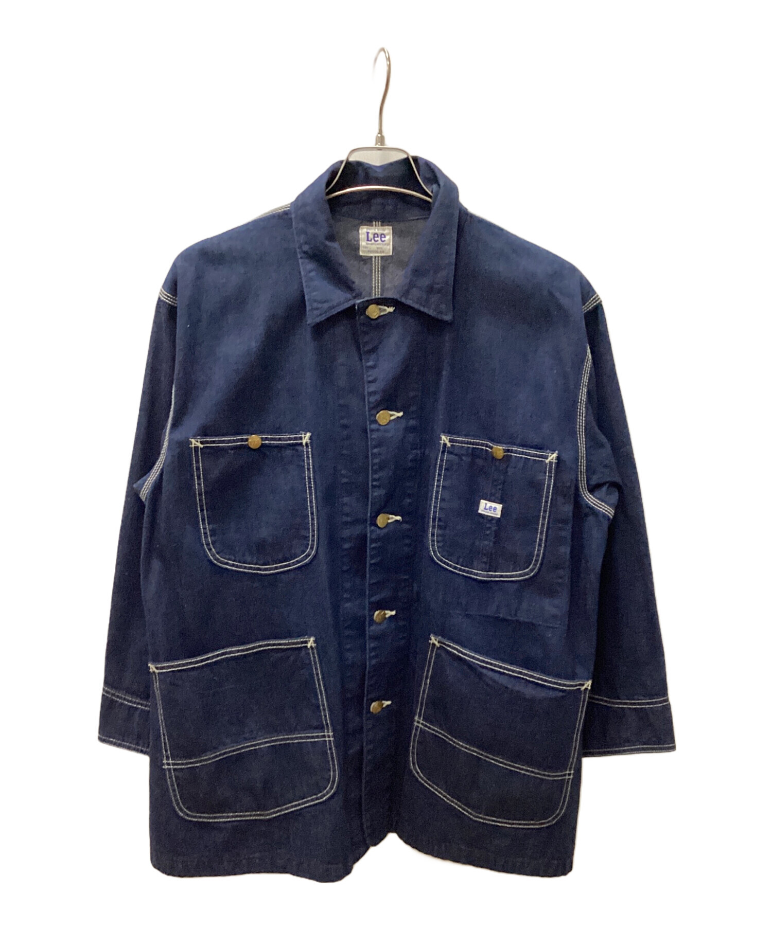 Lee　91-B　デニムジャケット　インディゴ　36 Lee リー 80年代 デニムジャケット インディゴ | 古着屋 EAGLEBASE