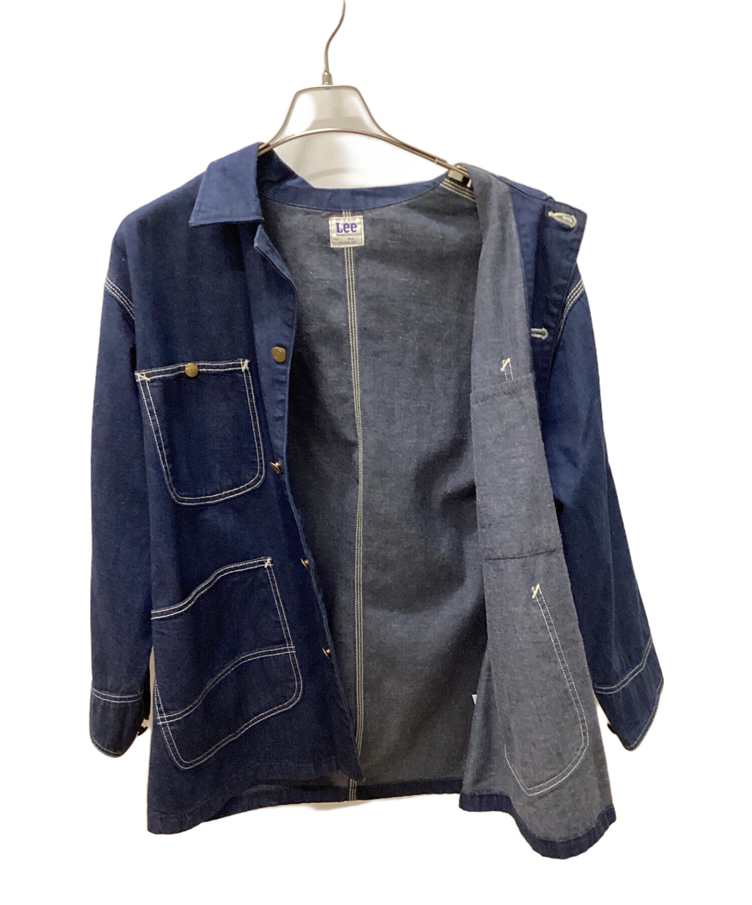 中古・古着通販】LEE (リー) デニムジャケット インディゴ