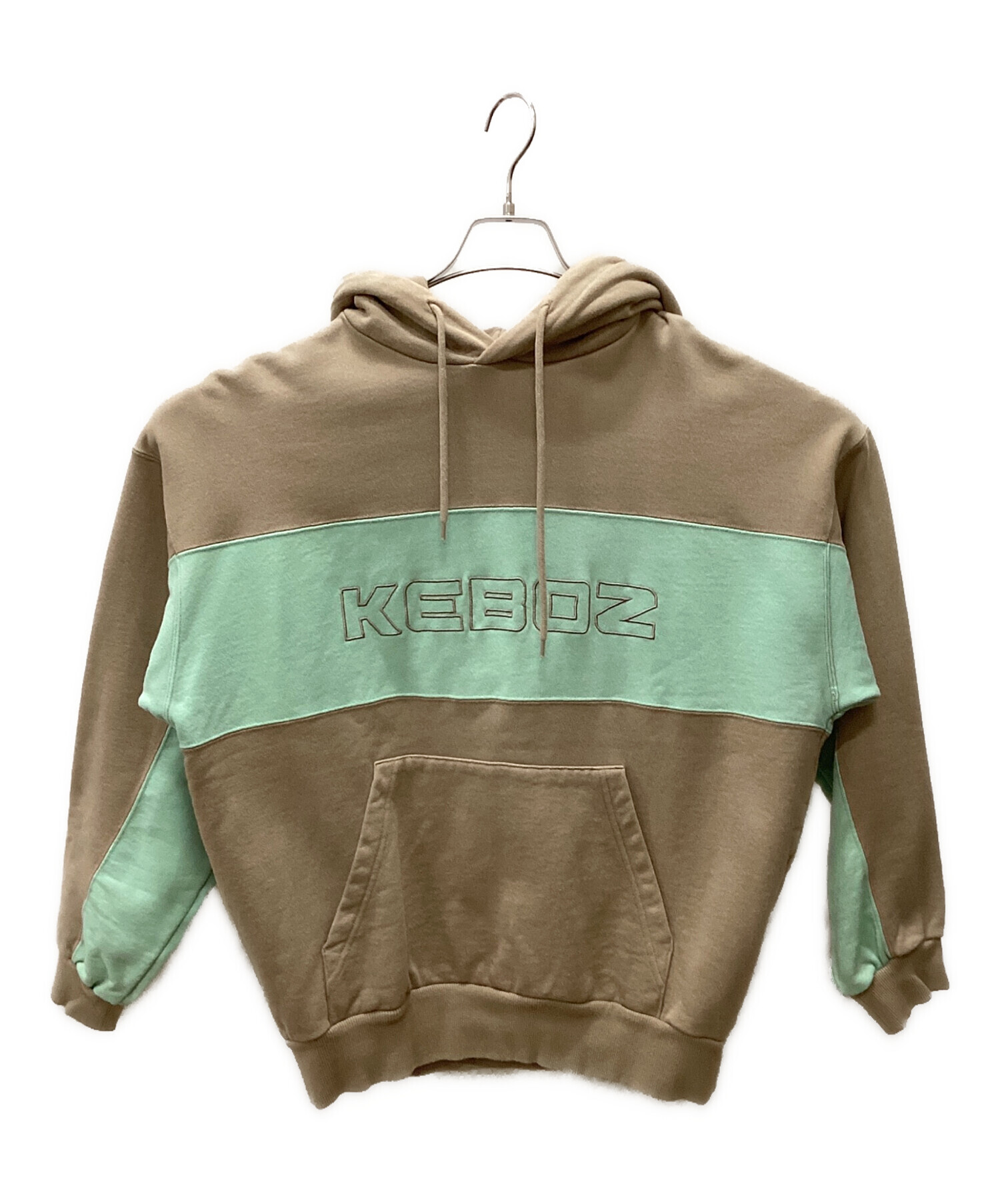 中古・古着通販】KEBOZ (ケボズ) KEBOZ パーカー ベージュ サイズ 
