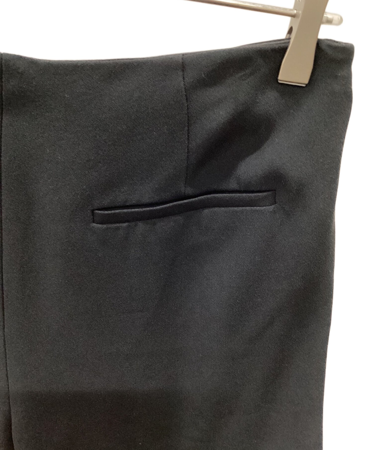 中古・古着通販】MIU MIU (ミュウミュウ) キュロットスカート ブラック