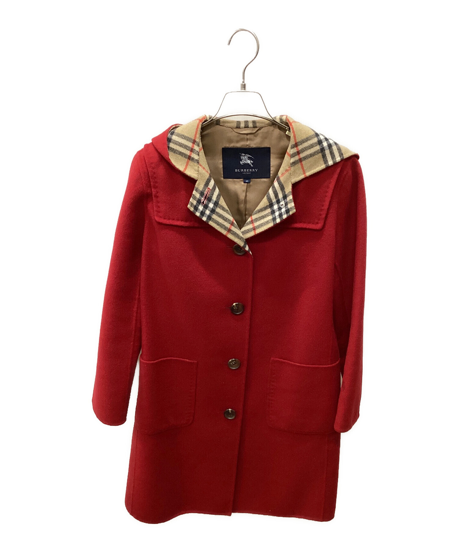 未使用級 バーバリーロンドン カシミヤ ダブルフェイス リバーコート 40 楽天市場】バーバリー カシミア コート（メンズファッション）の通販