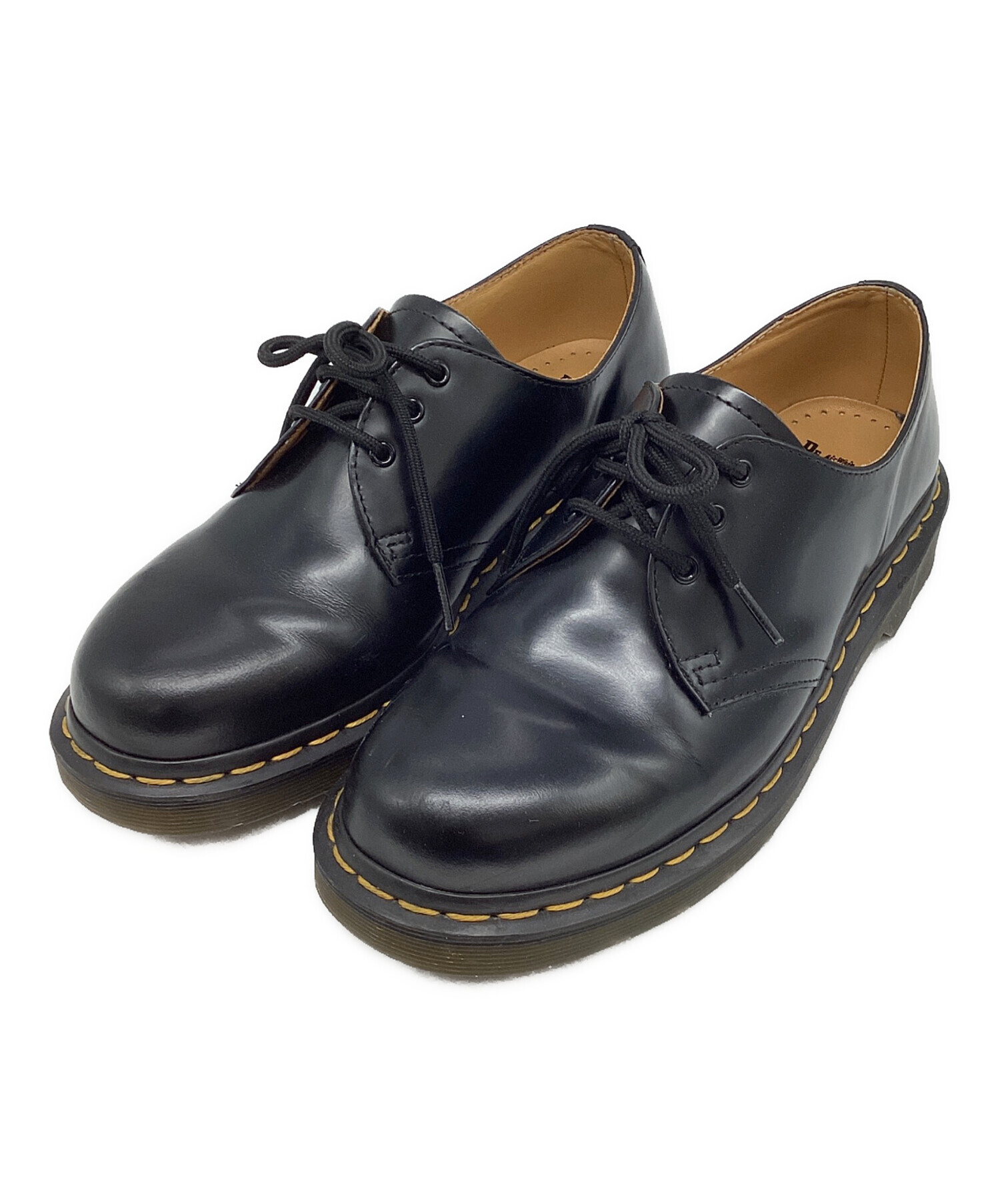 Dr. Martens 1461 59 ブラック 8 UK 中古・古着通販】Dr.Martens (ドクターマーチン) 1461 59 3 Eye Shoe