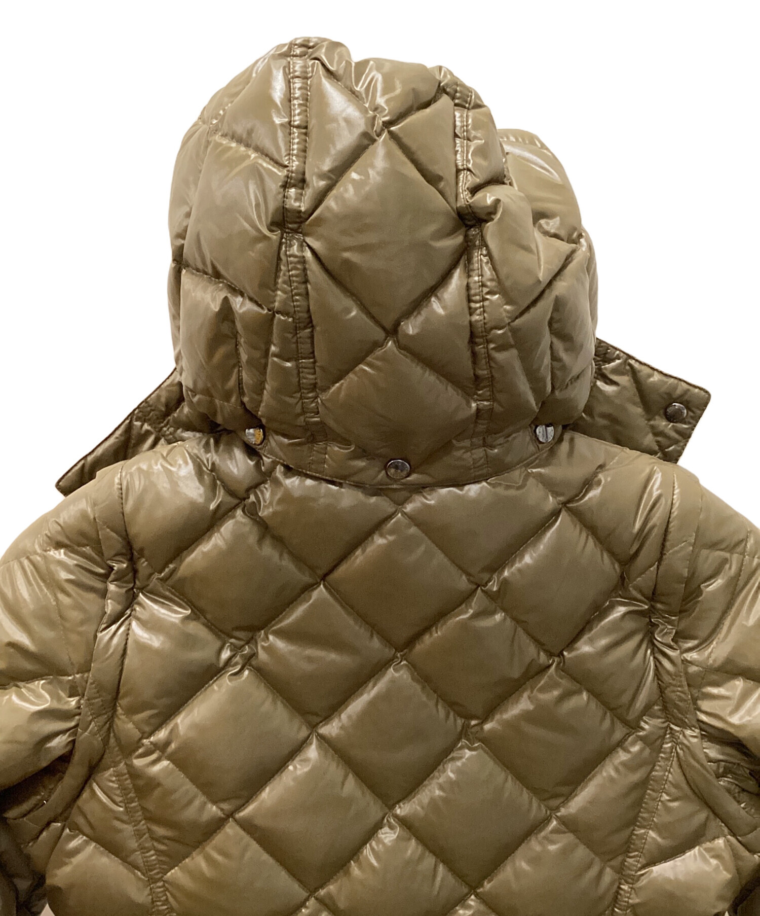 中古・古着通販】BURBERRY (バーバリー) ダウンジャケット カーキ 