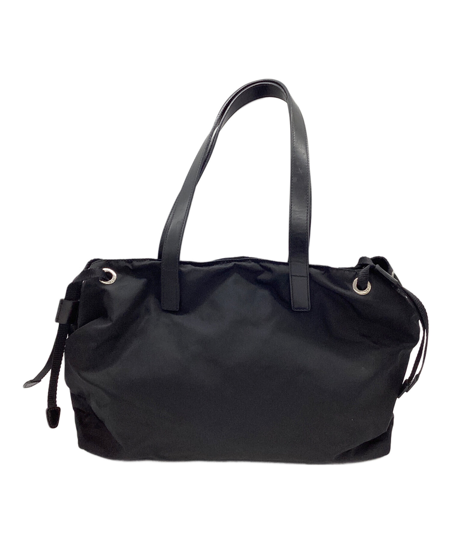 PRADA ナイロンショルダーバッグ 三角プレート ユニセックス 中古・古着通販】PRADA (プラダ) ナイロンショルダーバッグ 三角