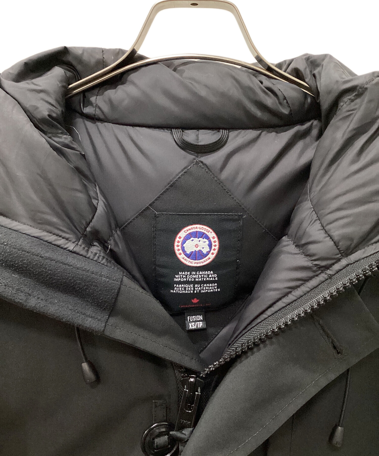 中古・古着通販】CANADA GOOSE (カナダグース) CHATEAU PARKA ブラック 