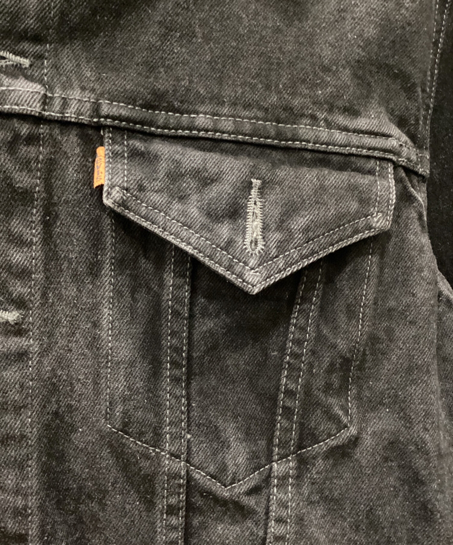 Levi’s 90s 70606-14 ブラックデニムジャケット ジージャン Levi's 90s 70606-14 ブラックデニムジャケット ジージャン Levi's