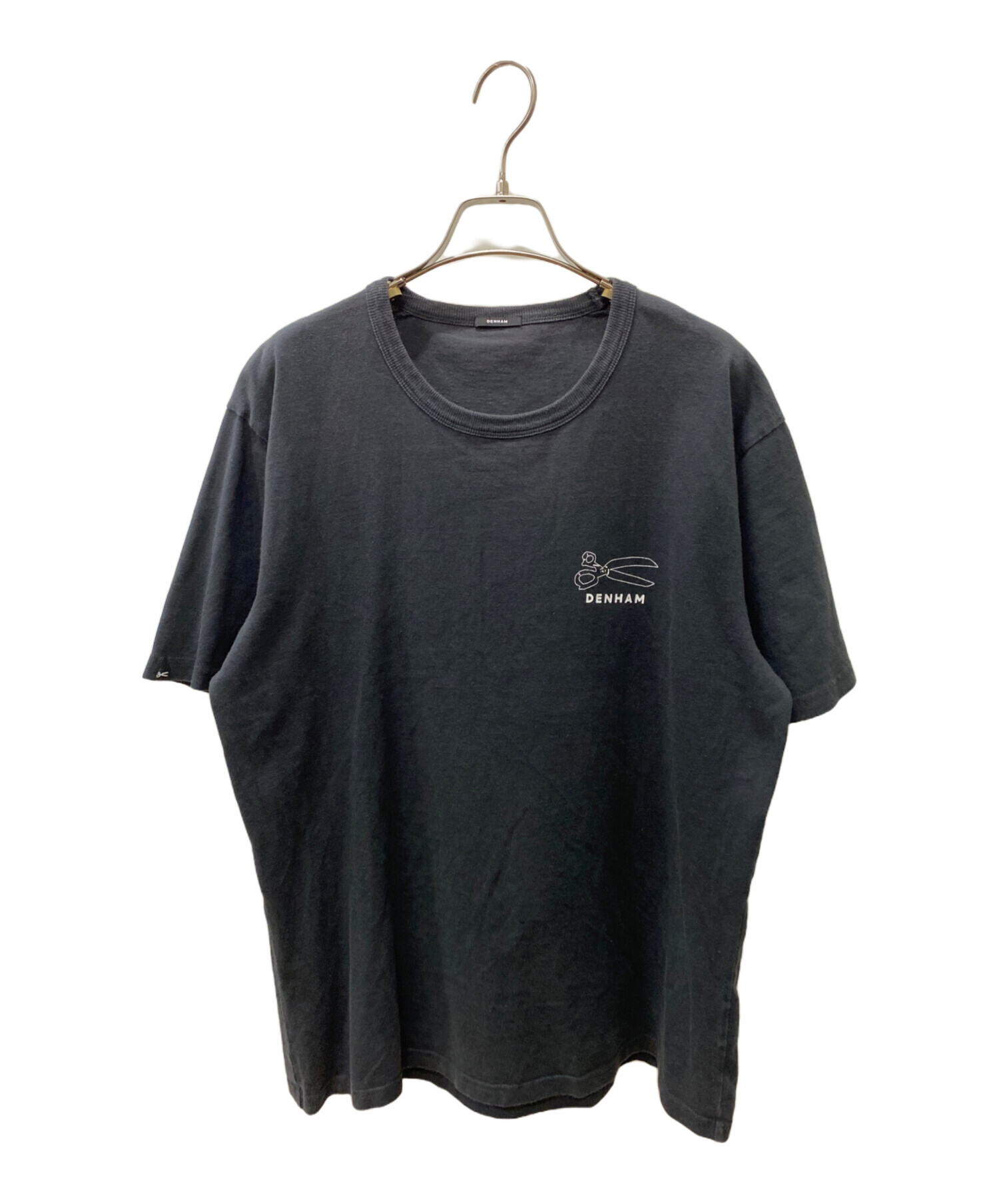 中古・古着通販】Denham (デンハム) Tシャツ ブラック サイズ:L
